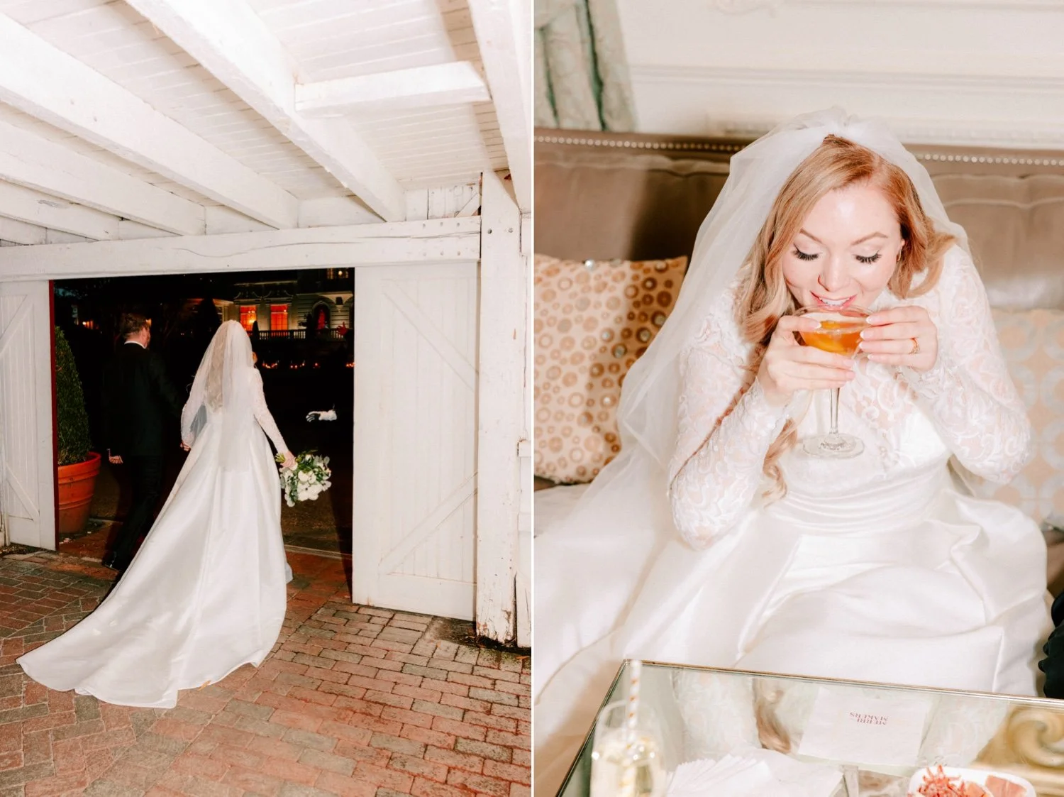 wedding ceremony at the ashford estate