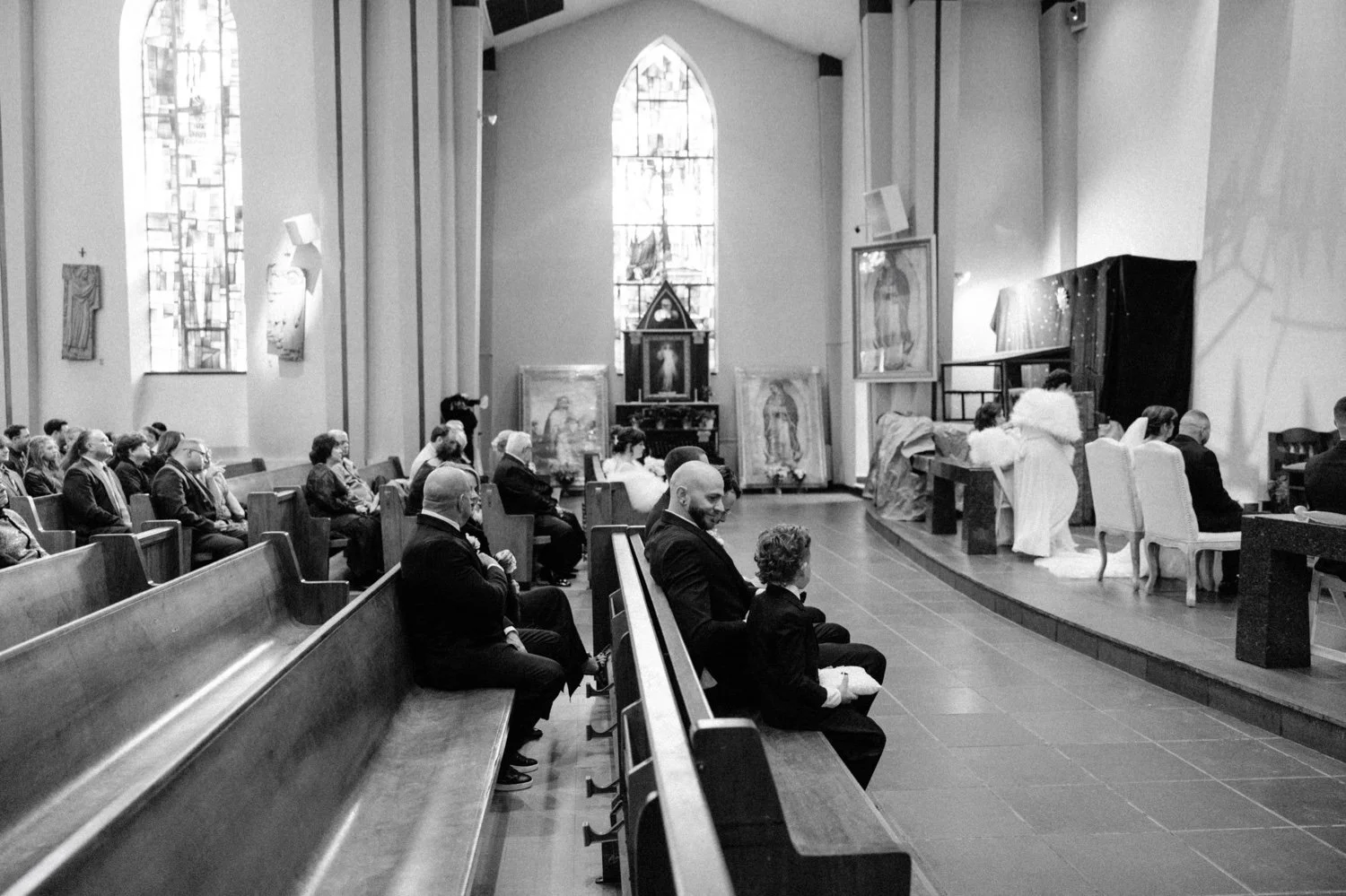  church wedding ceremony 