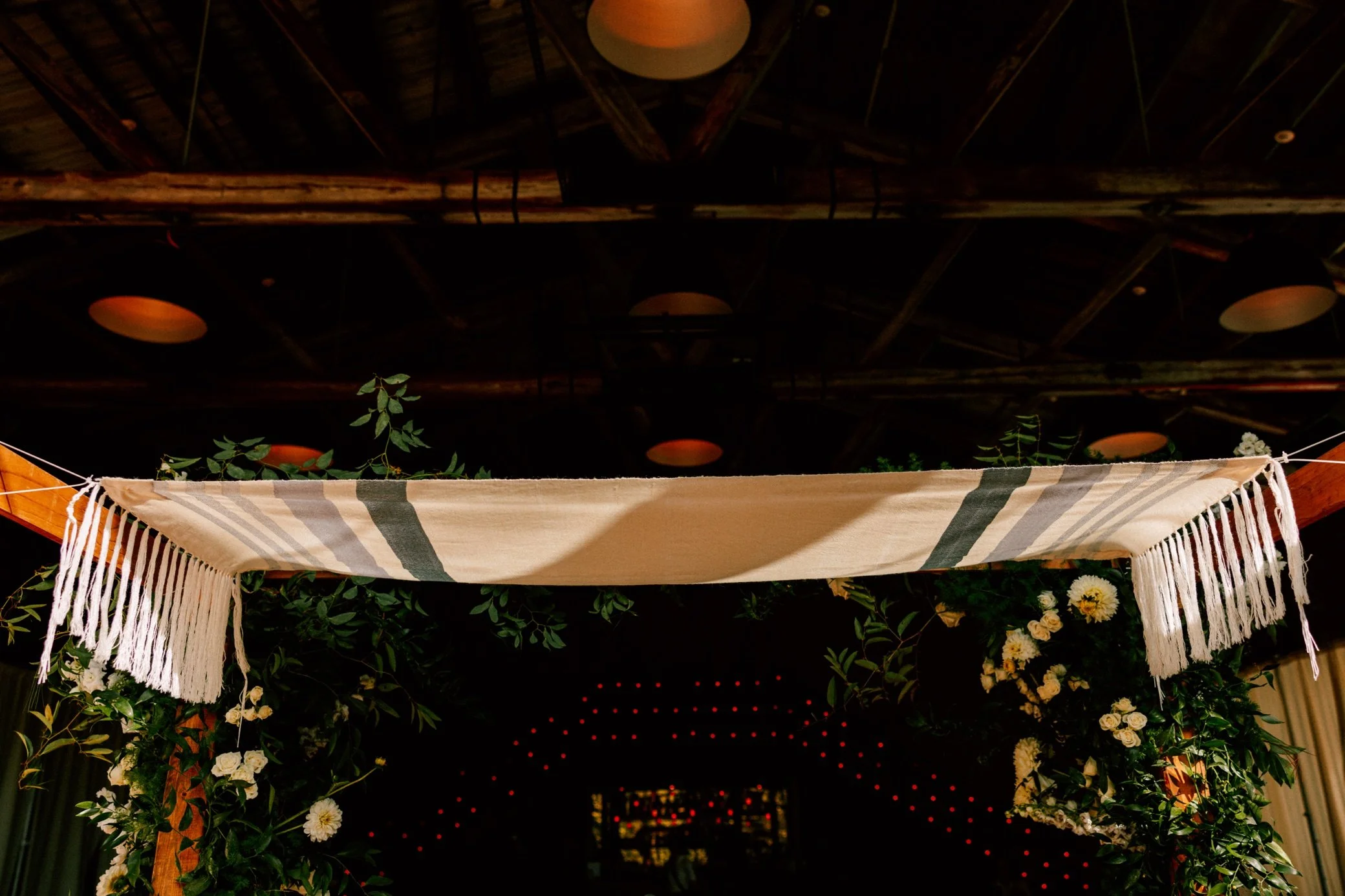 indoor ceremony at the roundhouse