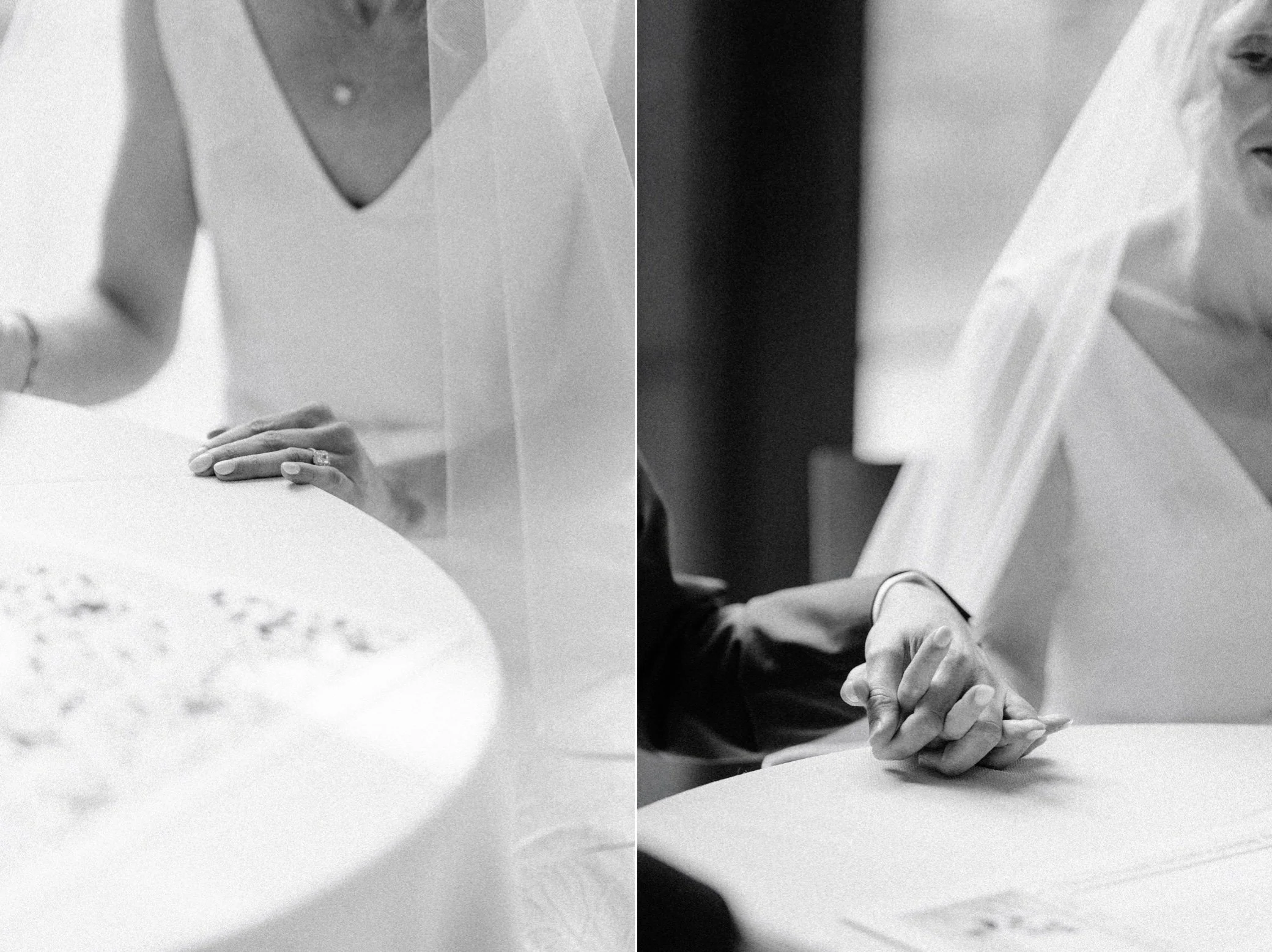 ketubah signing at the roundhouse