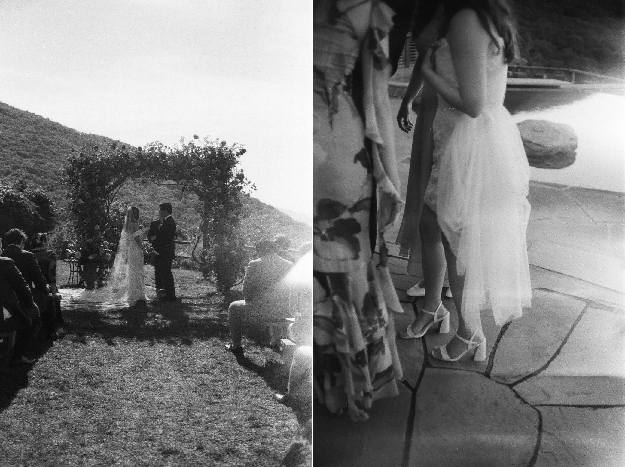 film photographs at lambs hill wedding venue