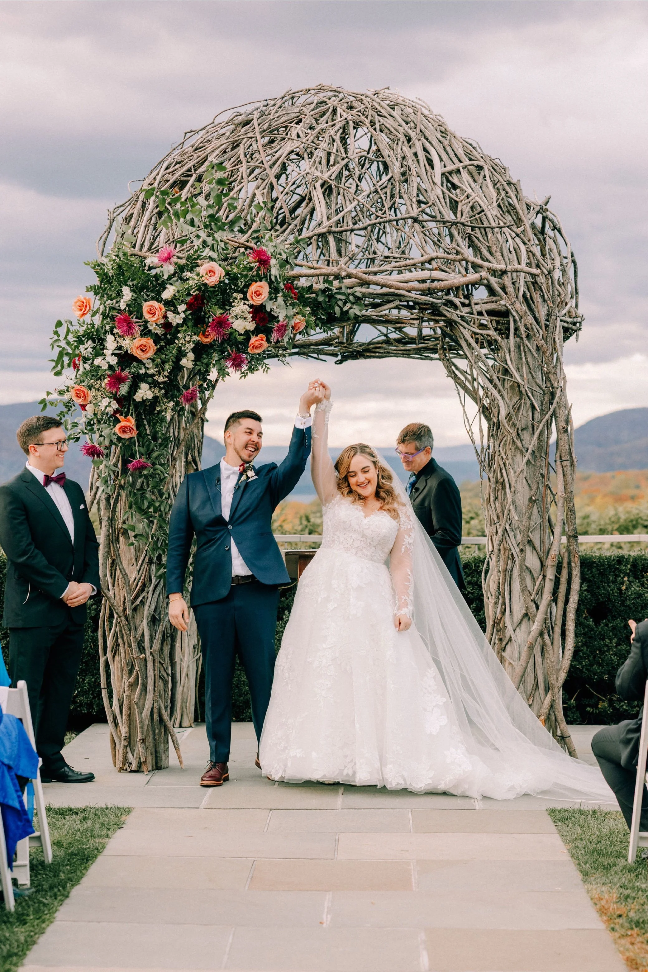  just married at the garrison 