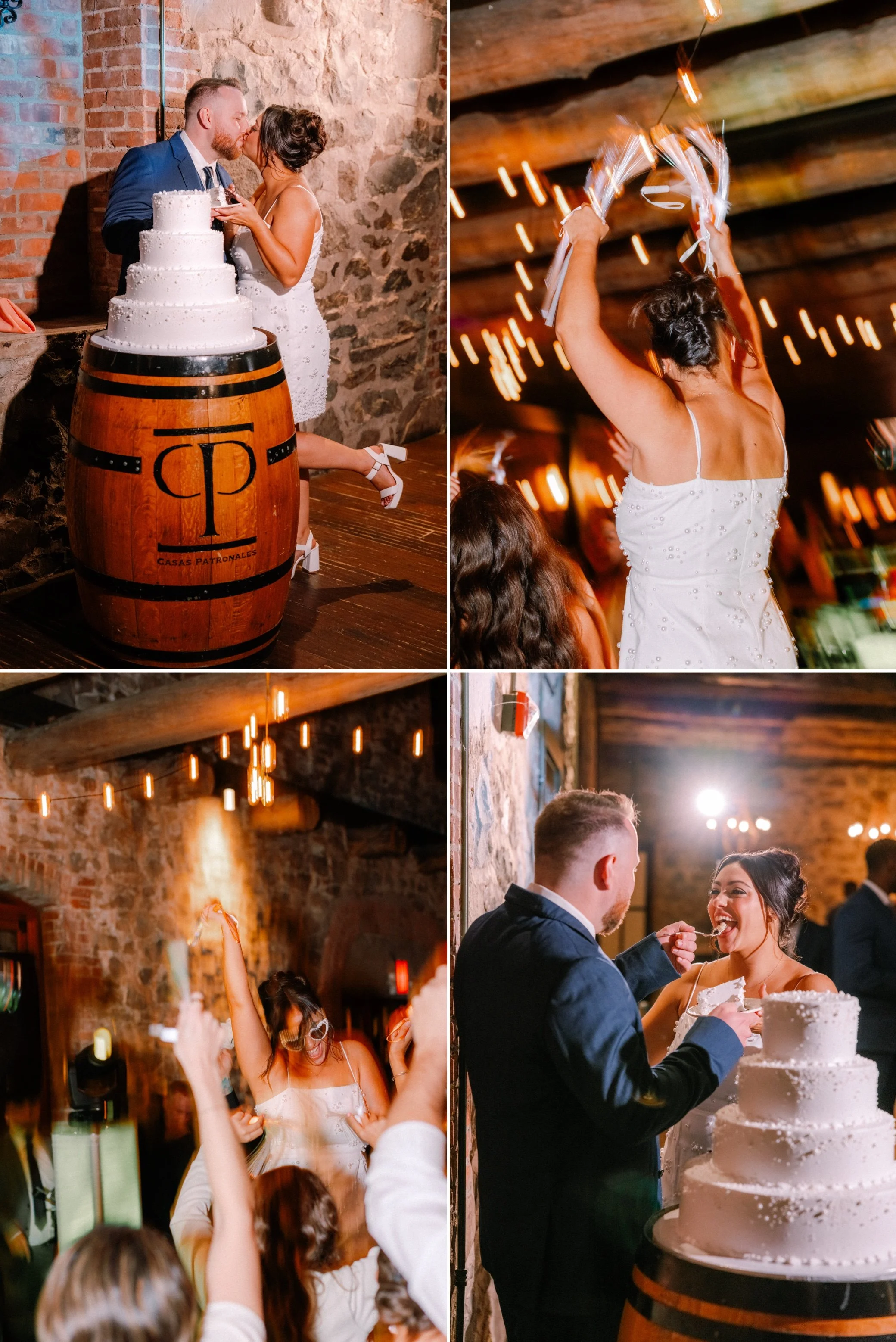  wedding party at brotherhood winery 