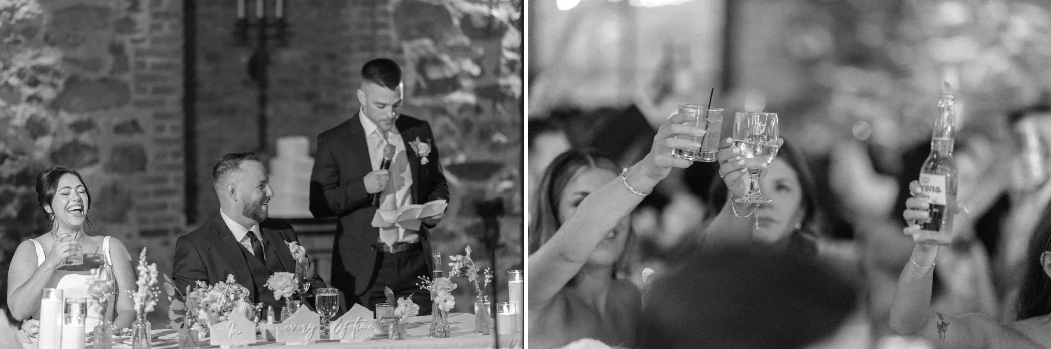  wedding reception speeches at brotherhood winery 