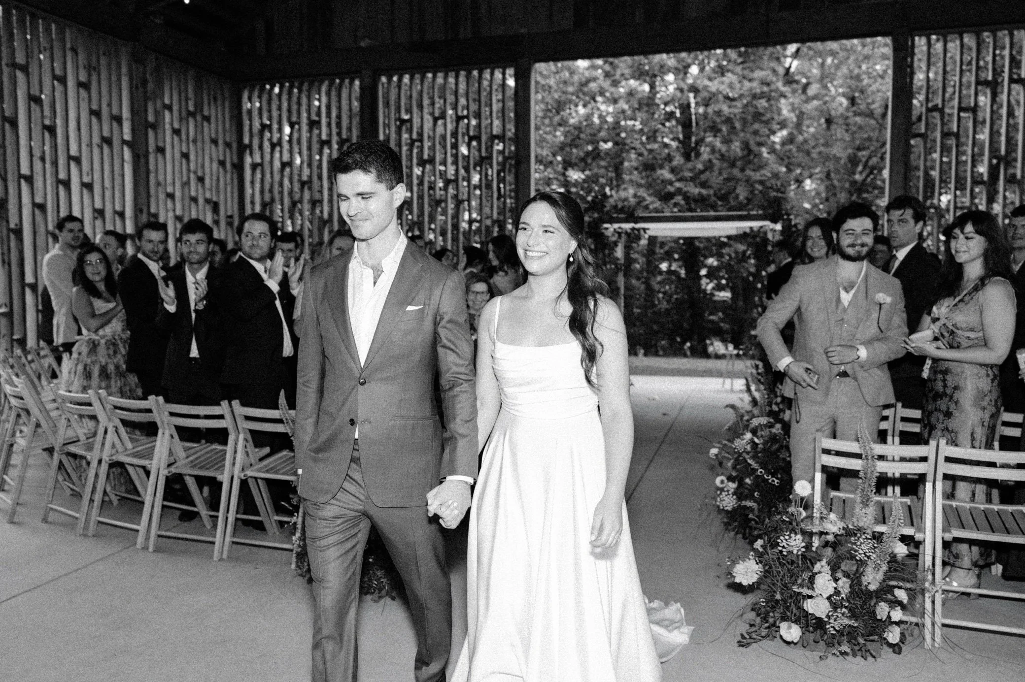  couple just married at gather greene 