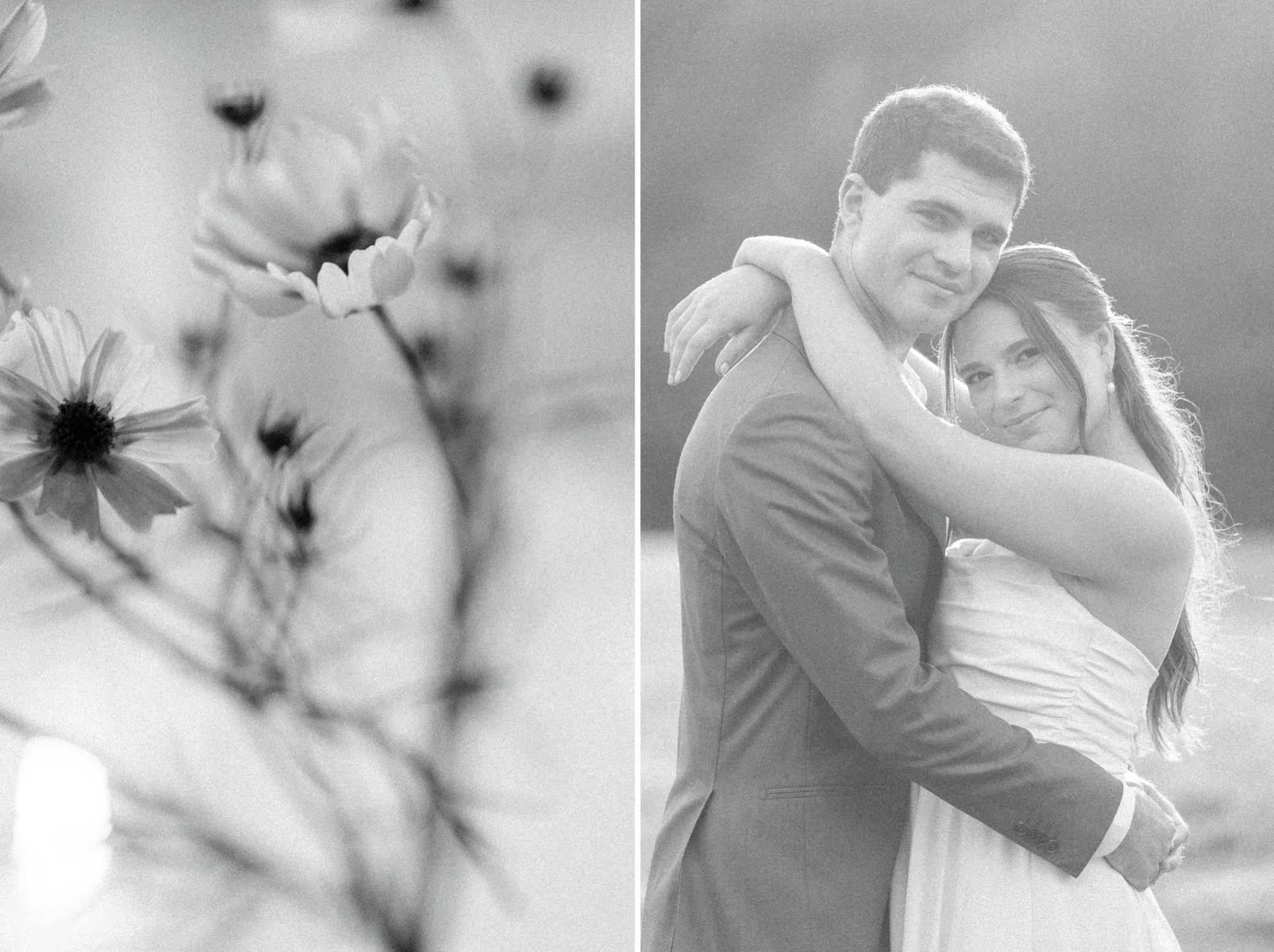  Emotional black and white portrait of the couple during their Gather Greene wedding in Coxsackie, NY 