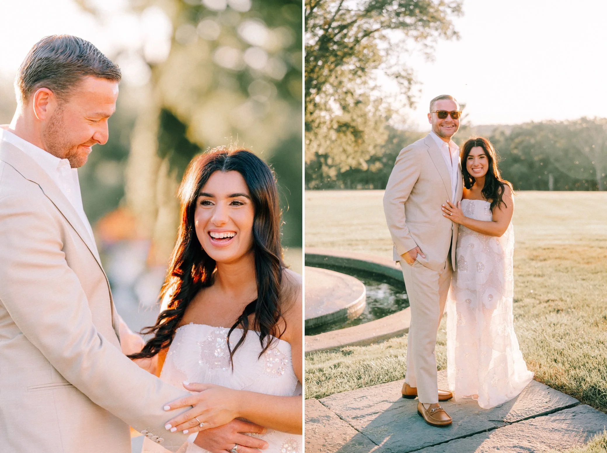  glenmere mansion wedding weekend joyful golden hour portraits 