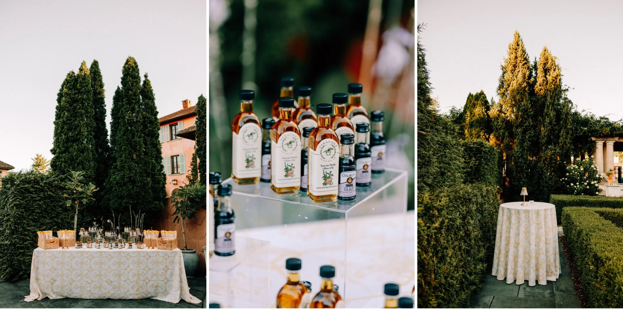  glenmere mansion wedding weekend welcome party details 