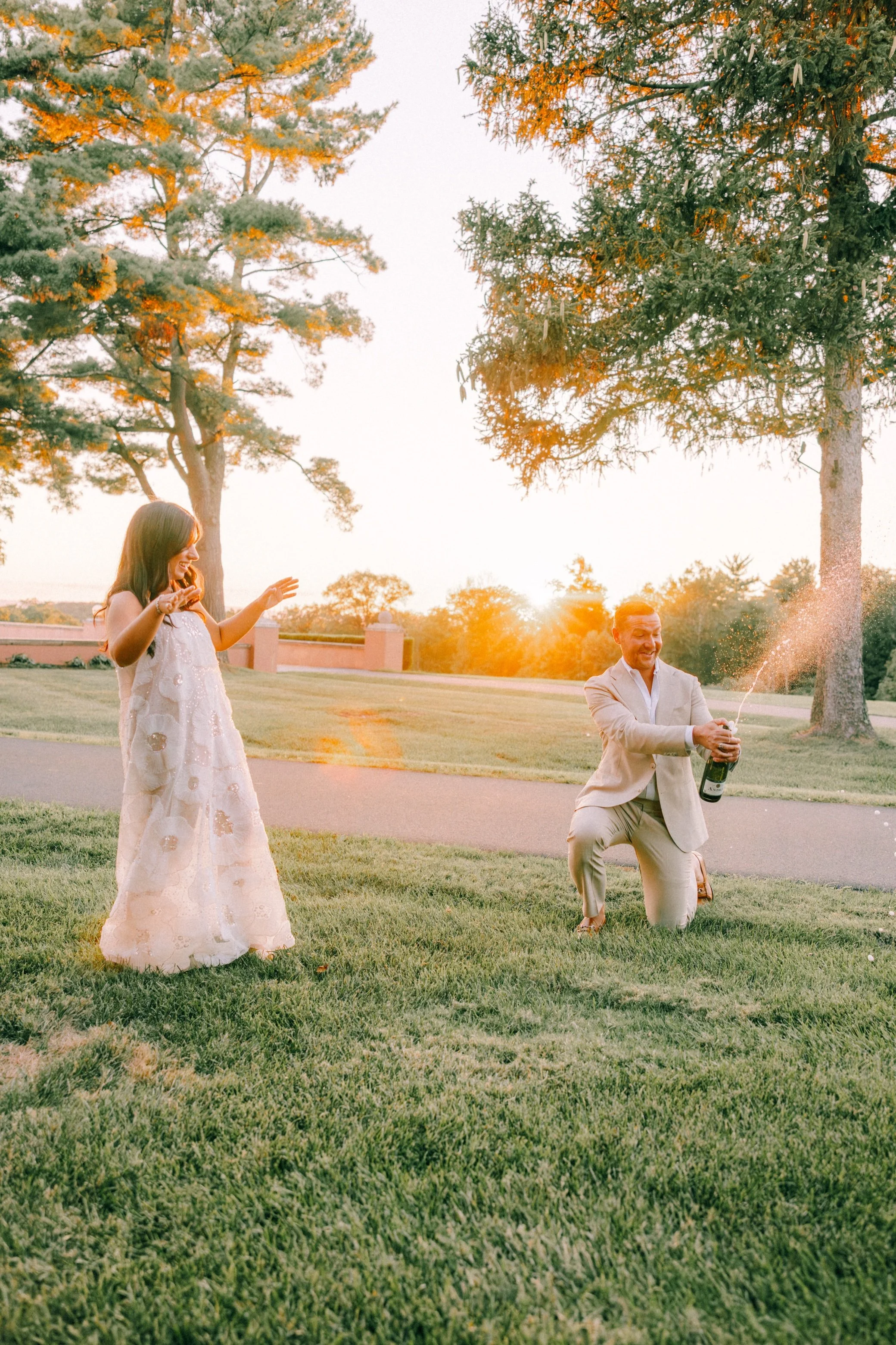  glenmere mansion wedding weekend champagne 
