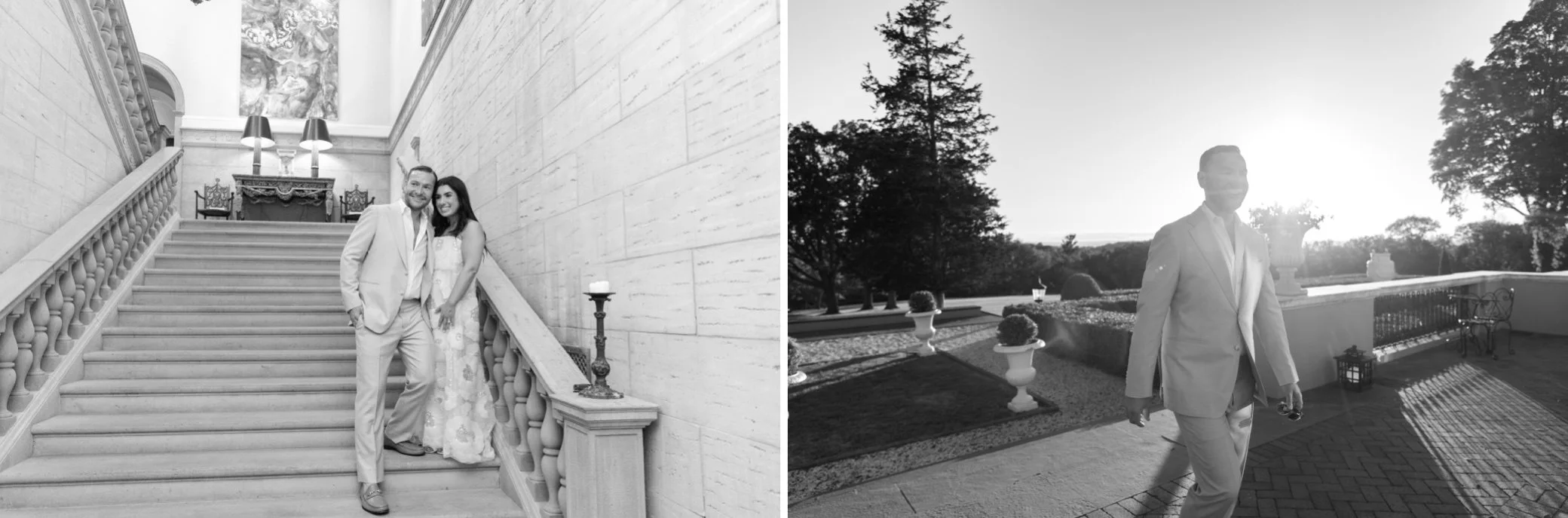  timeless wedding welcome party photography at glenmere mansion 