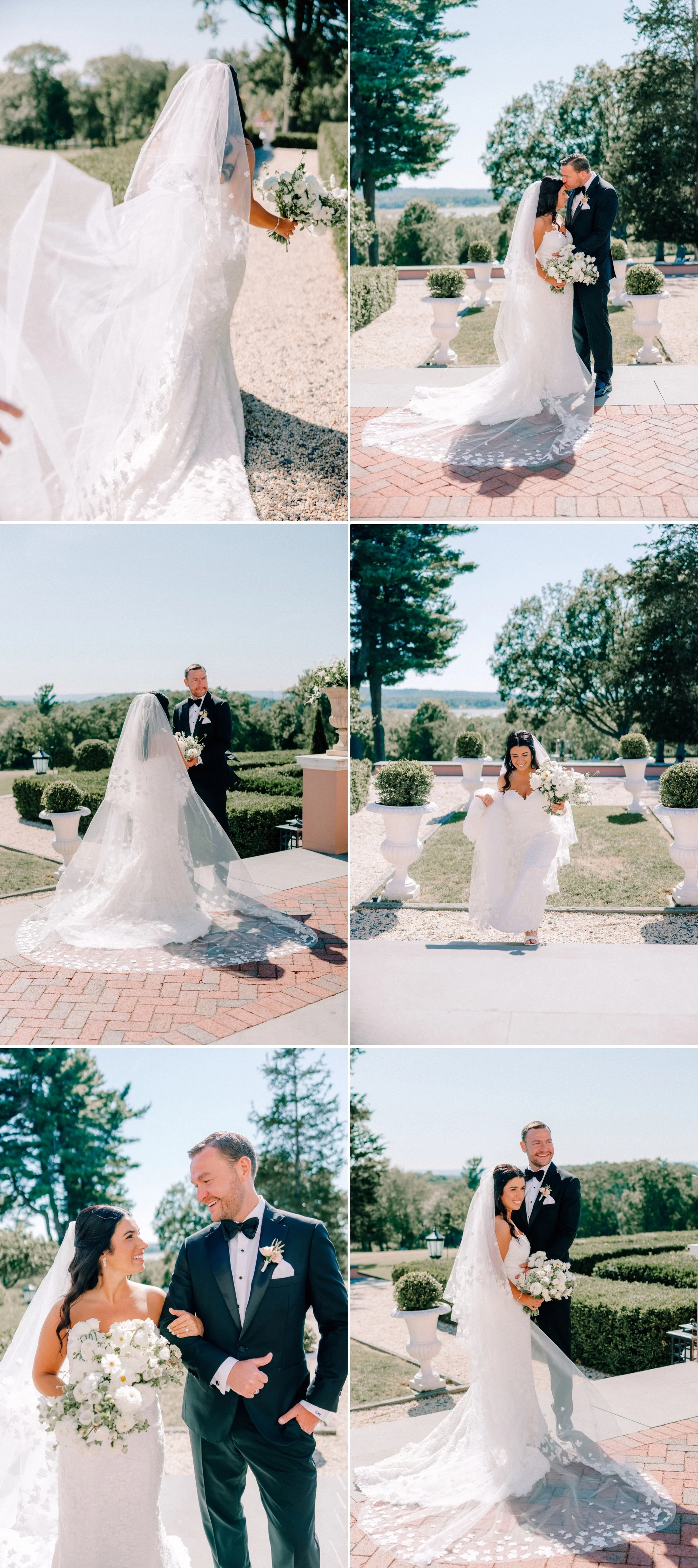  wedding couple photographs at glenmere mansion 