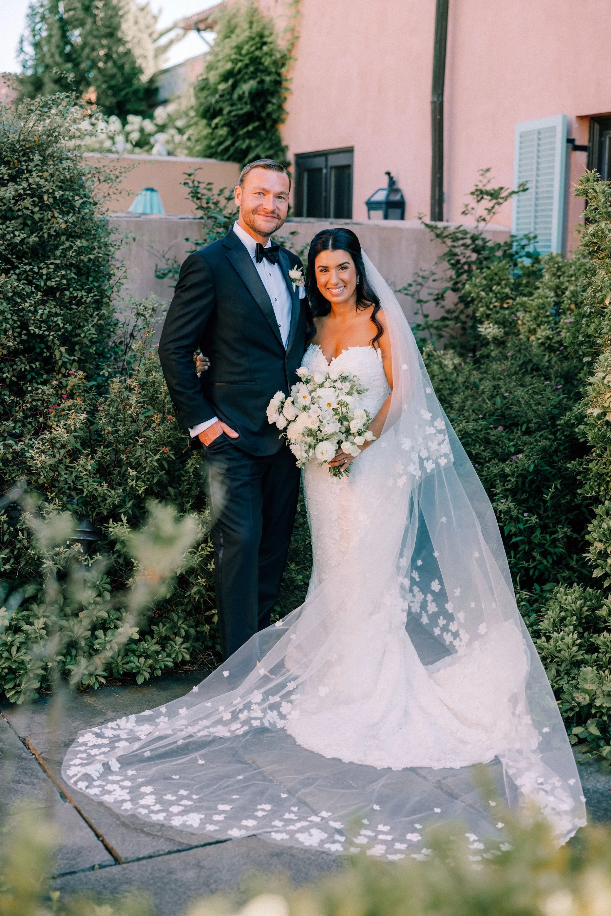  wedding portrait at glenmere mansion 