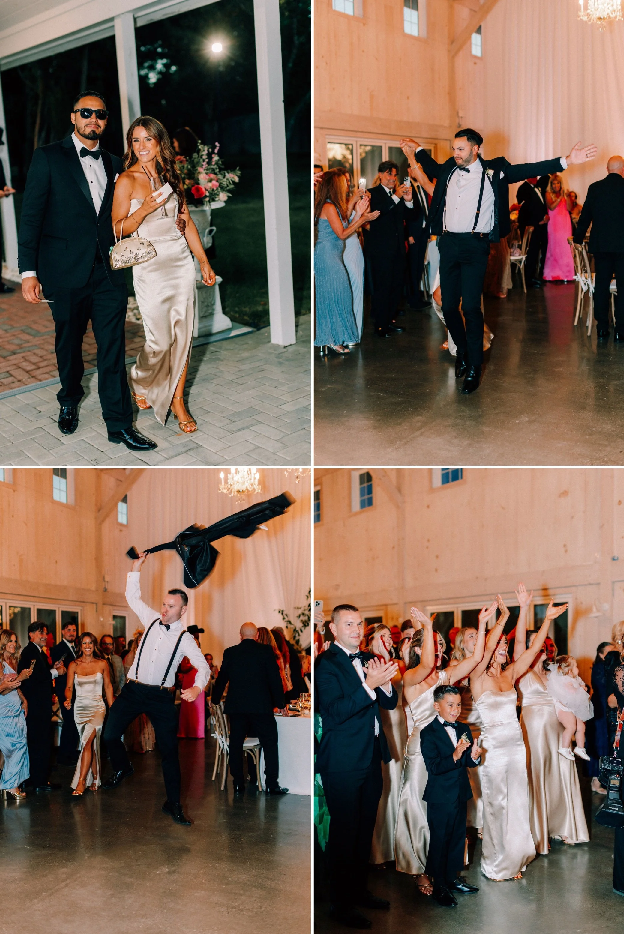  wedding reception introductions at glenmere mansion 