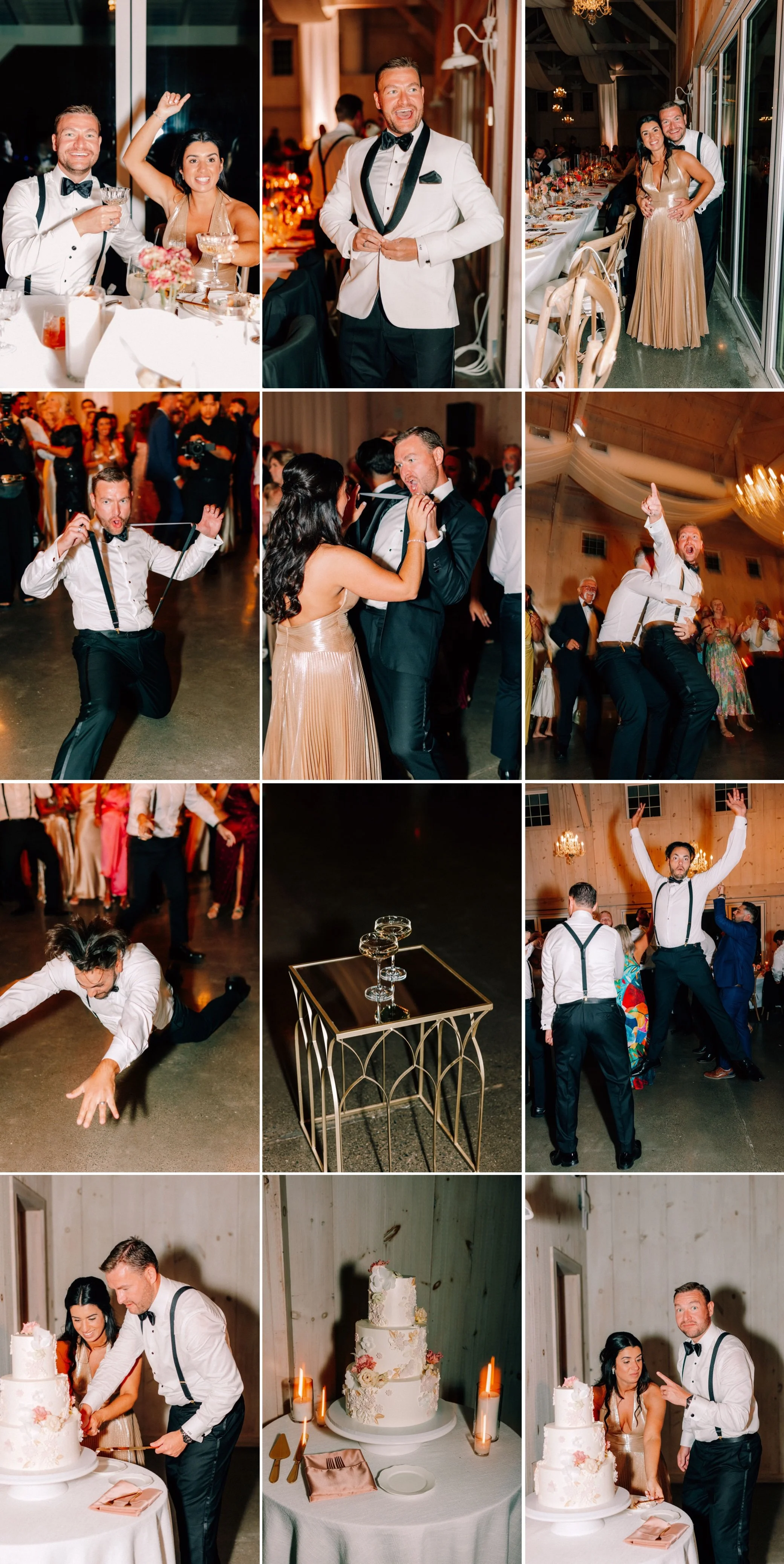  wedding reception barn and dancing at glenmere mansion 
