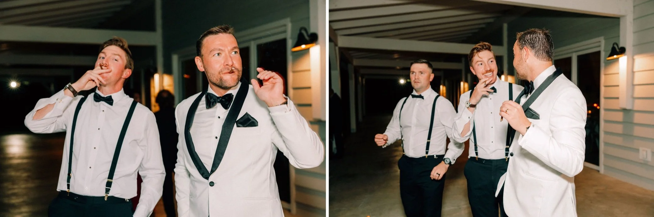  wedding reception cigars at glenmere mansion 