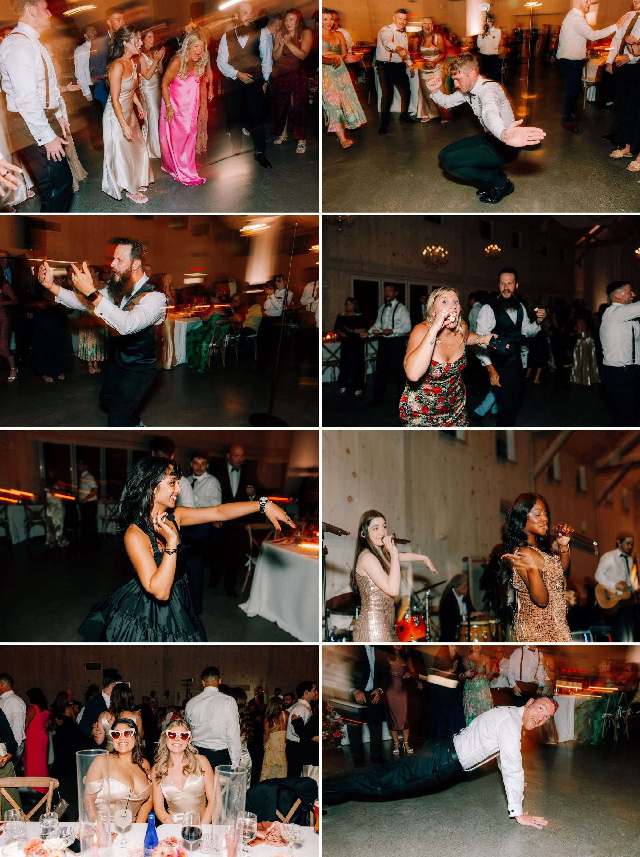  wedding reception party photographs at glenmere mansion 