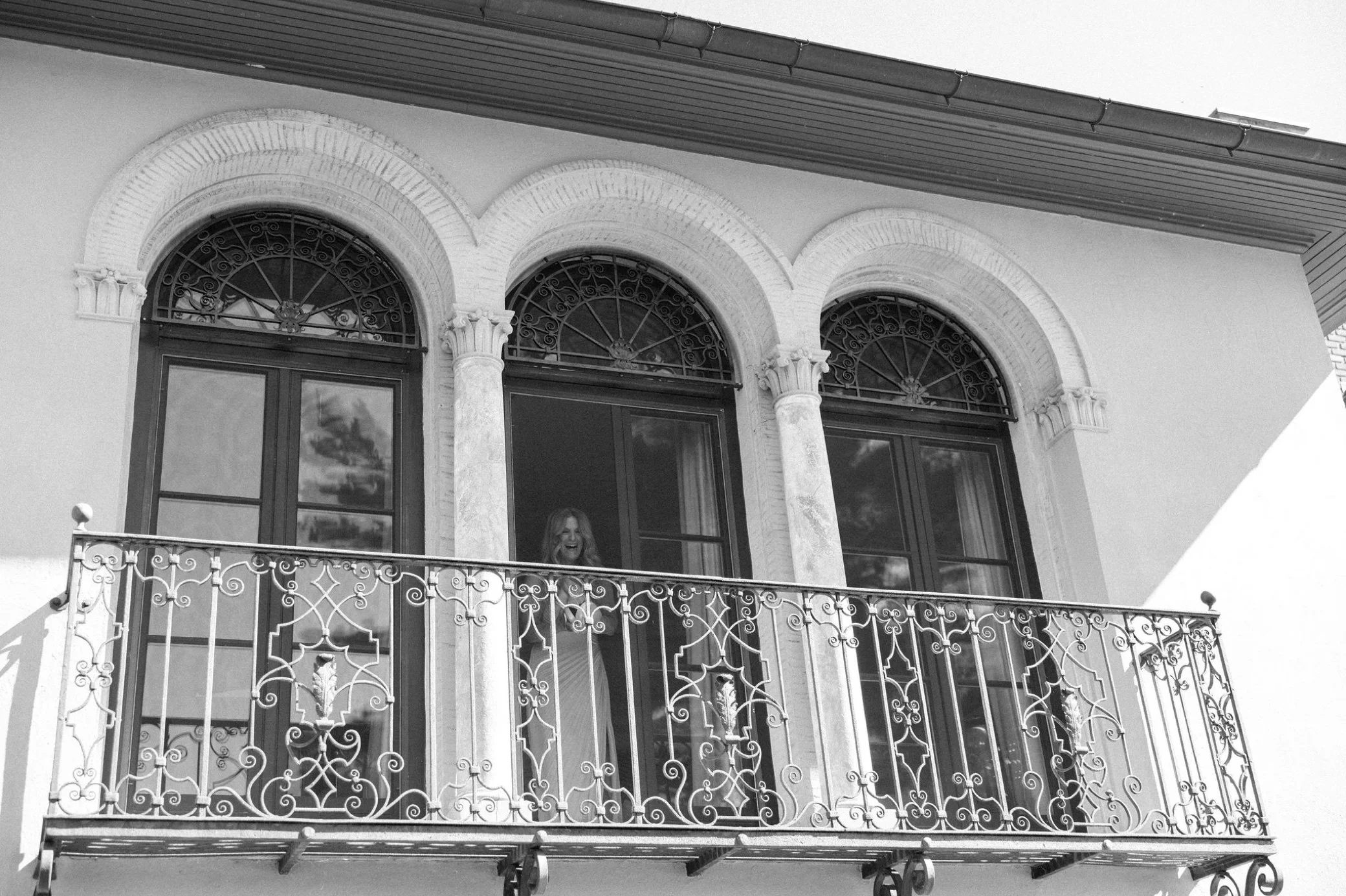  balcony at glenmere mansion 