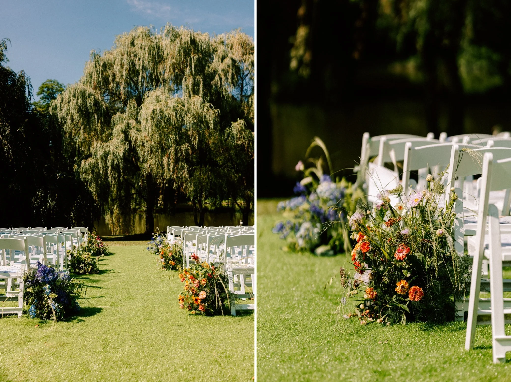  outdoor wedding ceremony buttermilk falls inn and spa in the hudson valley 