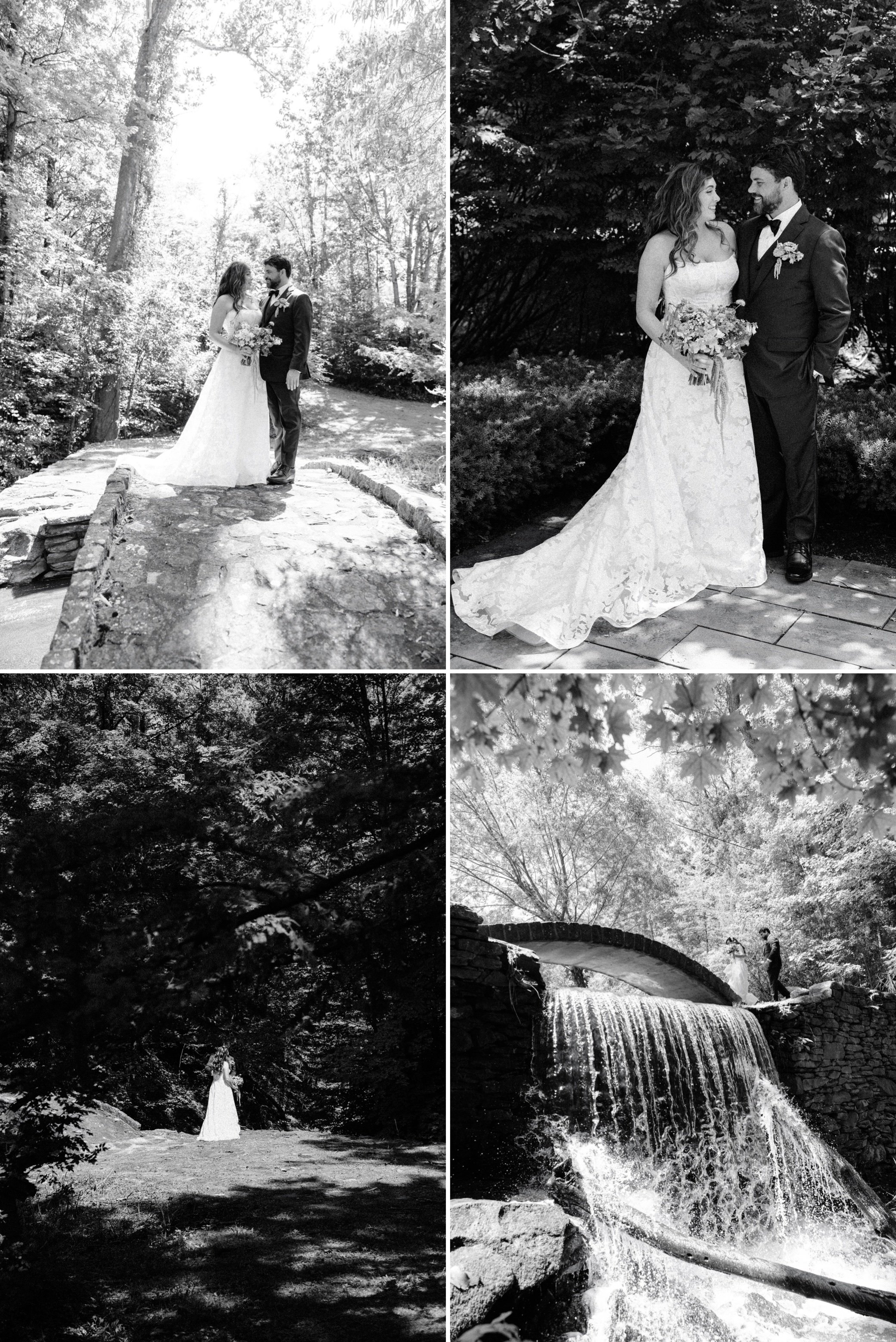  buttermilk falls wedding couple photographs 