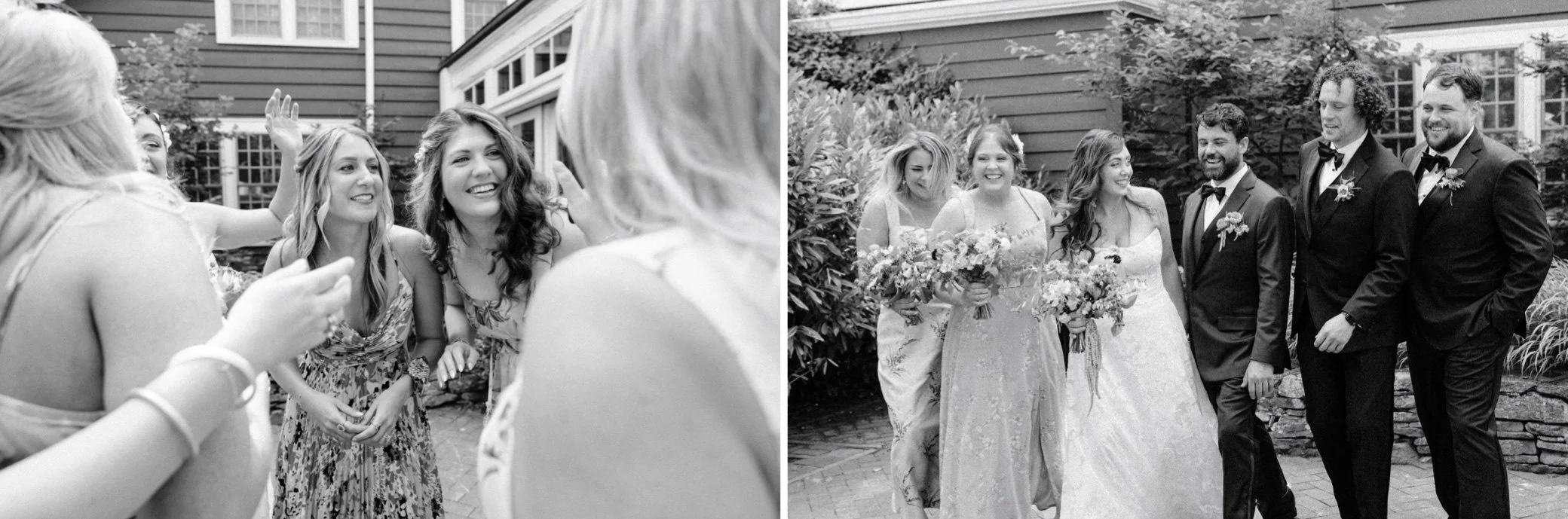  wedding party photographs at buttermilk falls 