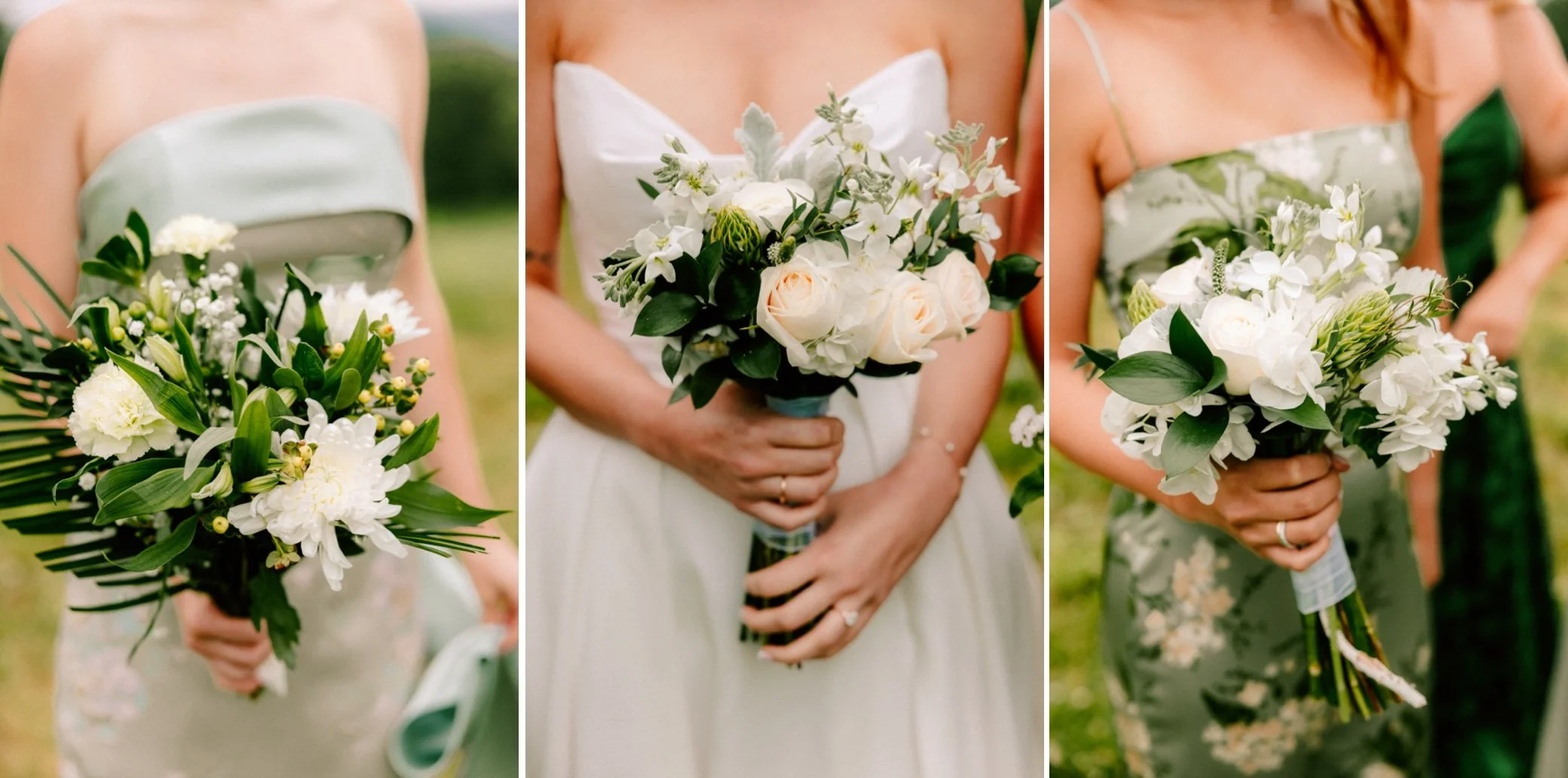  wedding bouquets at the garrison  