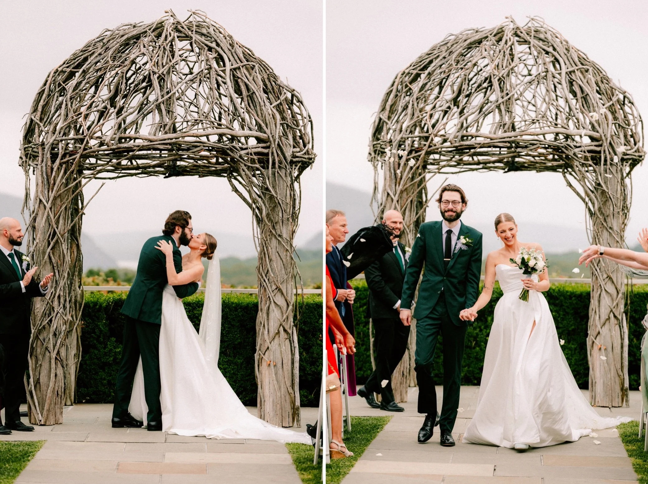  petal toss at the garrison 