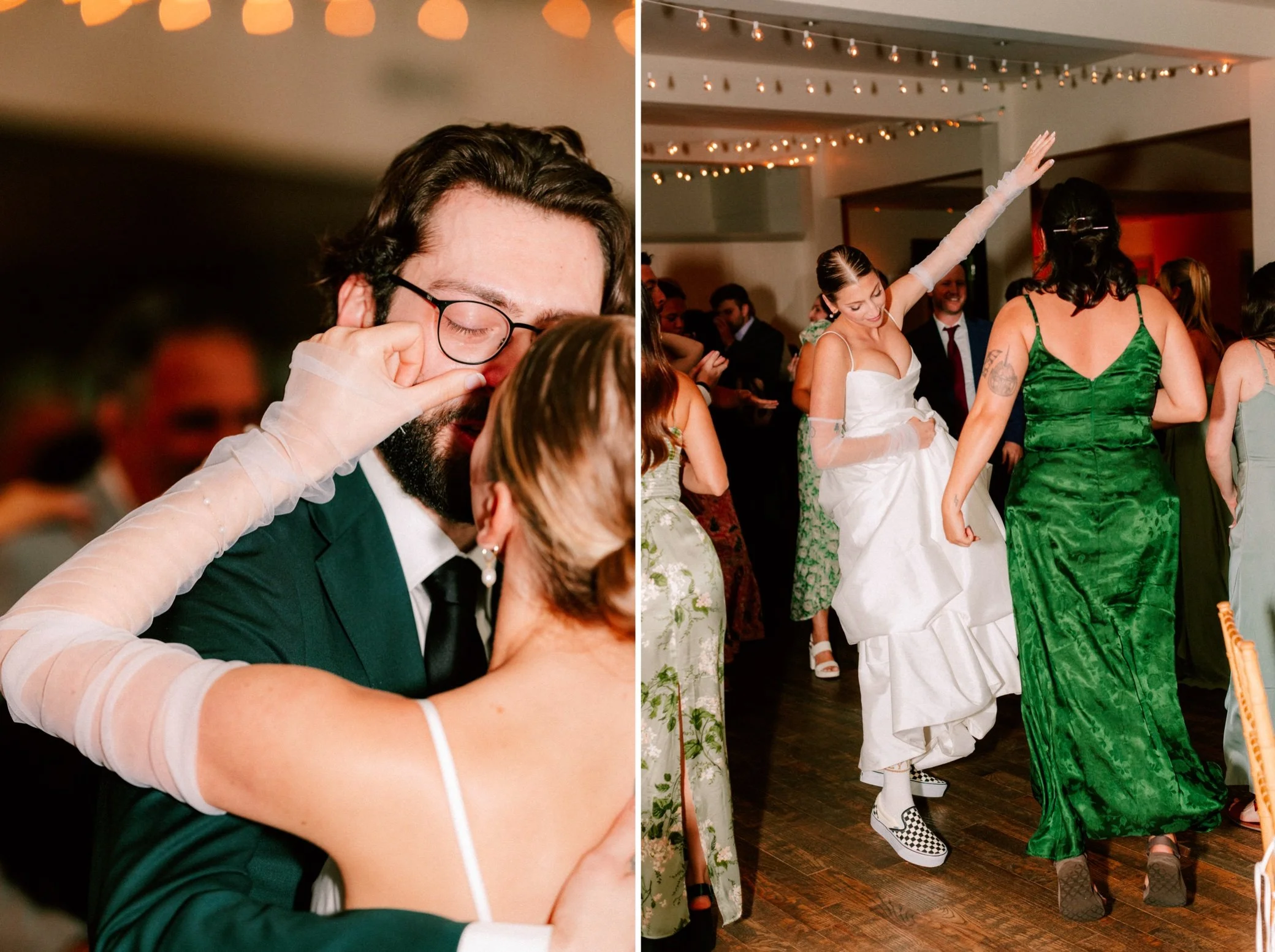  wedding party dancing at the garrison 