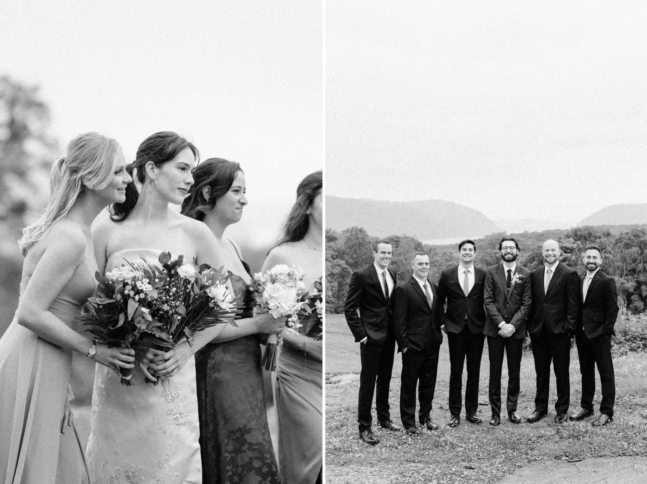  hudson valley documentary film wedding photographs of wedding party 