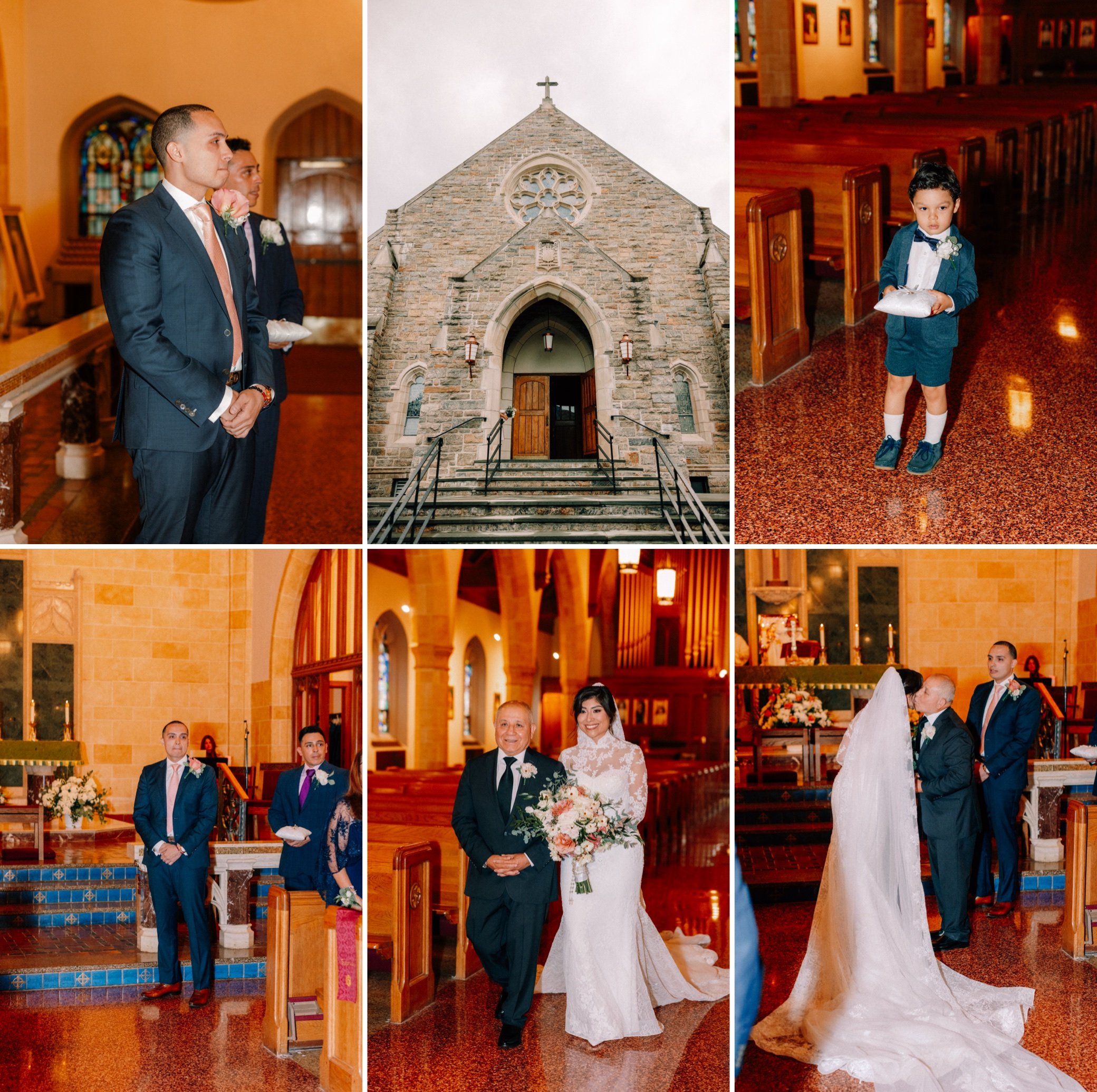  intimate church wedding ceremony in the hudson valley 