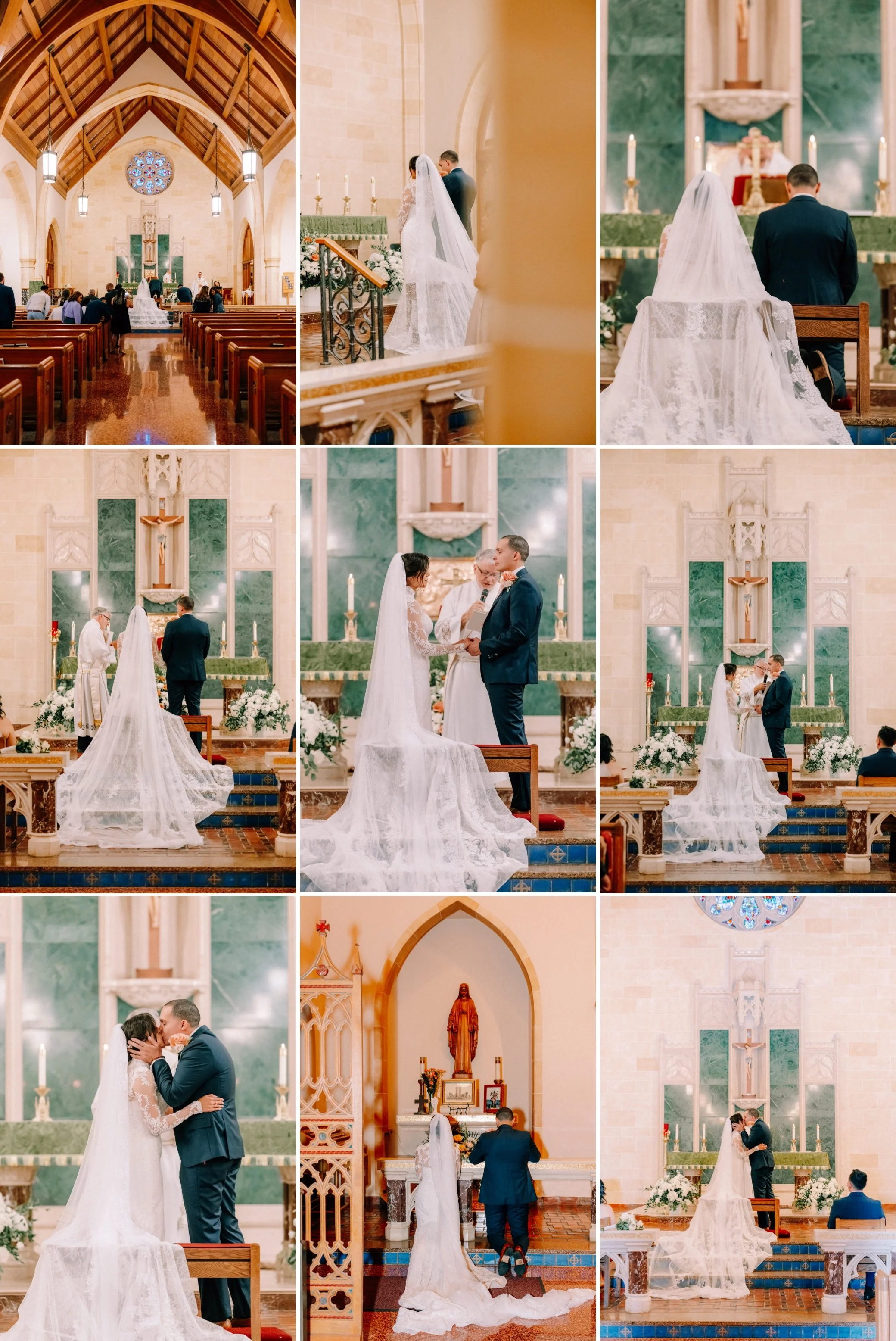  intimate church wedding ceremony in Yonkers, NY  