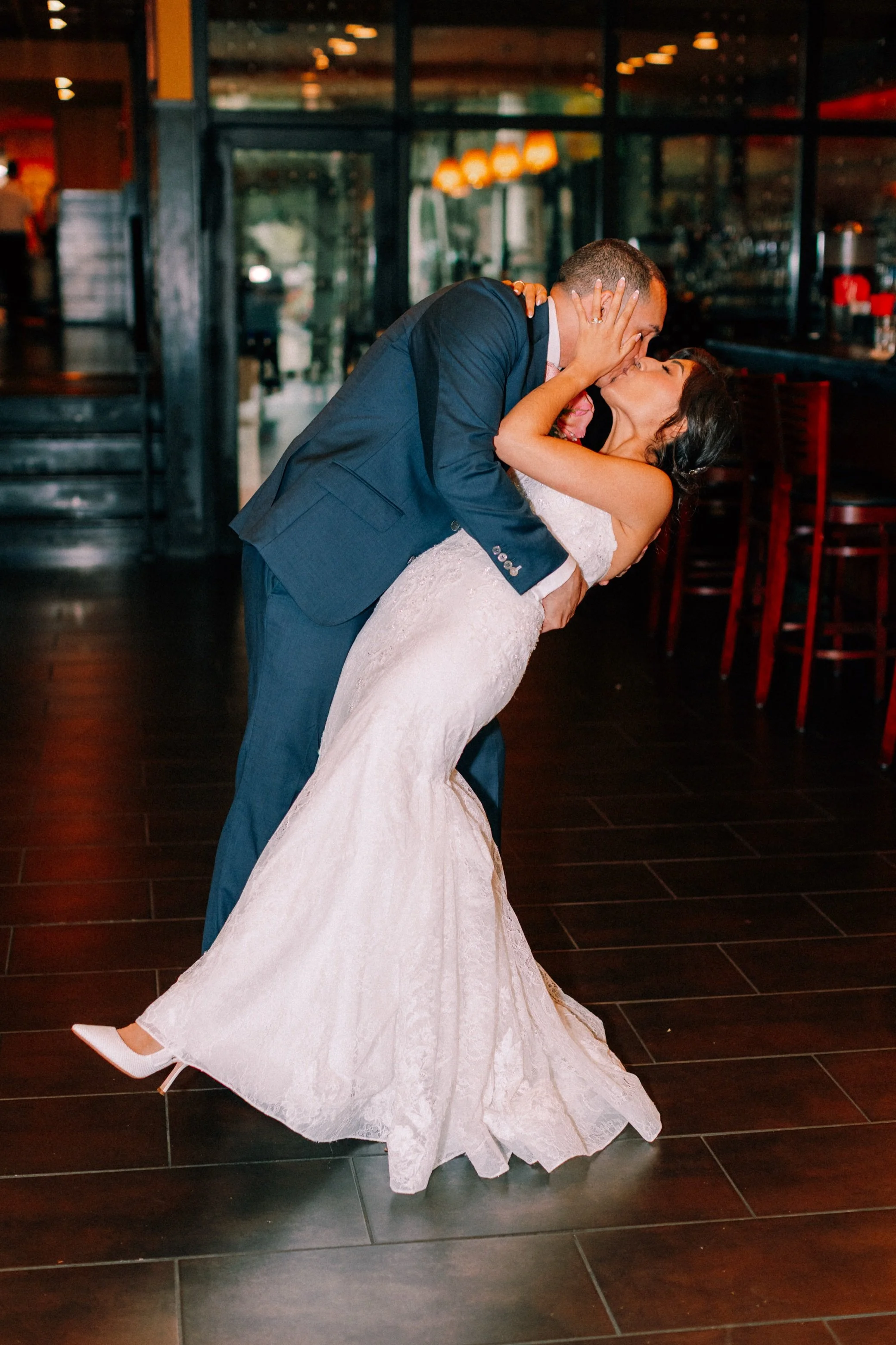  intimate wedding reception dinner first dance in the hudson valley 
