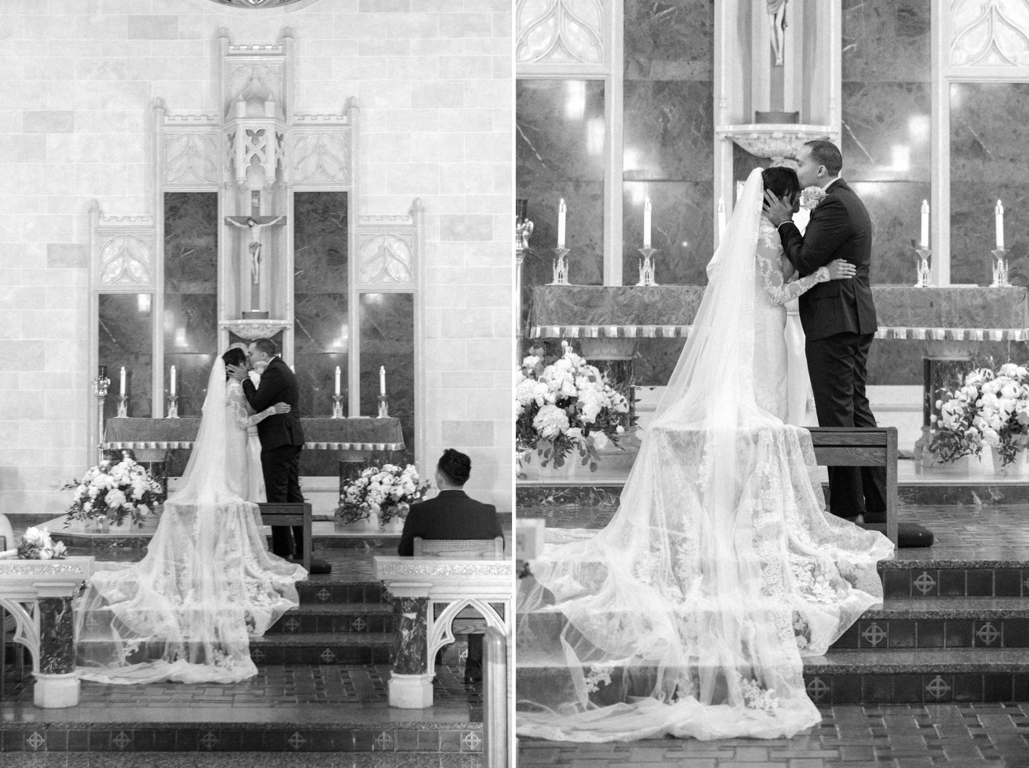  hudson valley intimate church wedding ceremony  