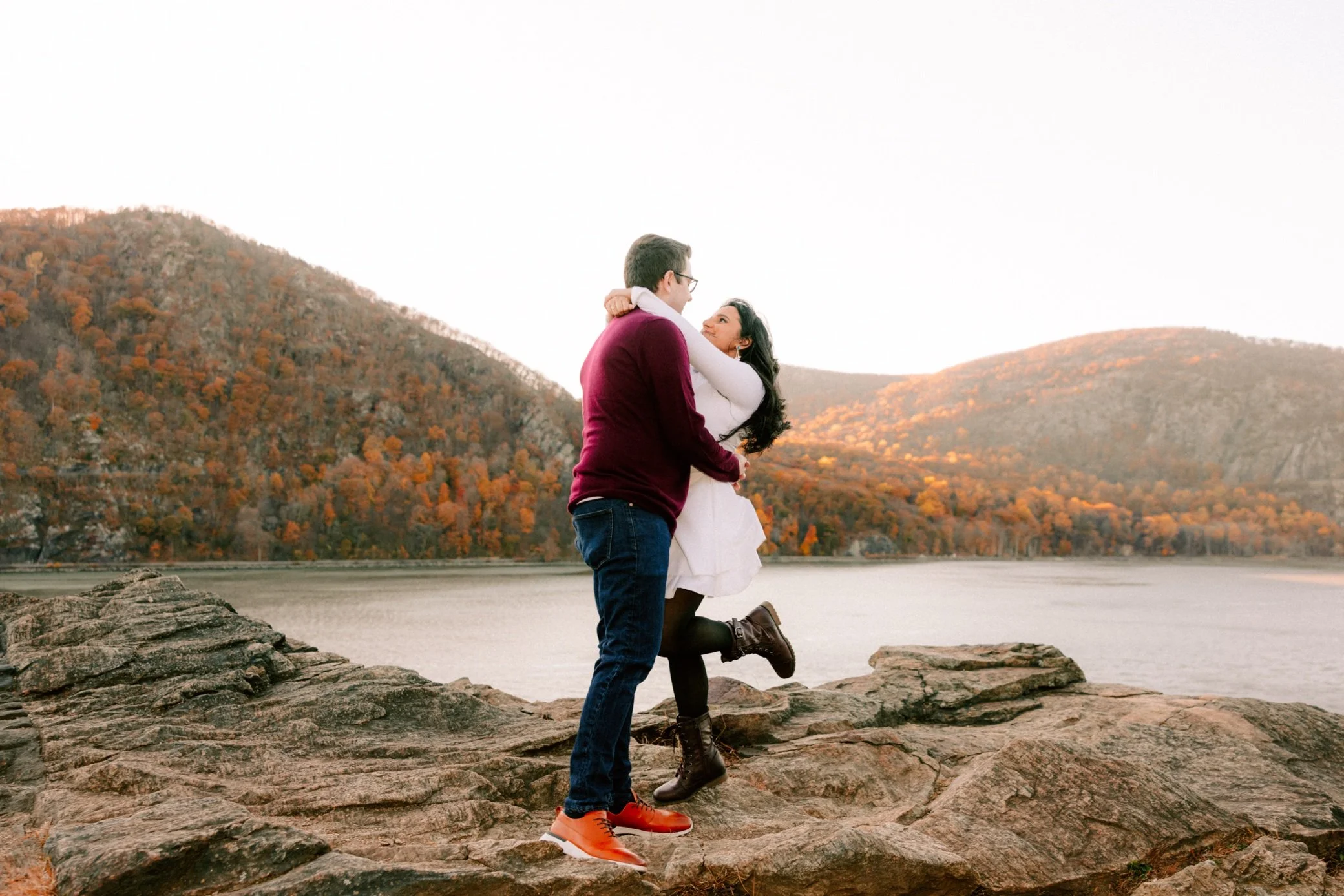 hudson valley engagement photography