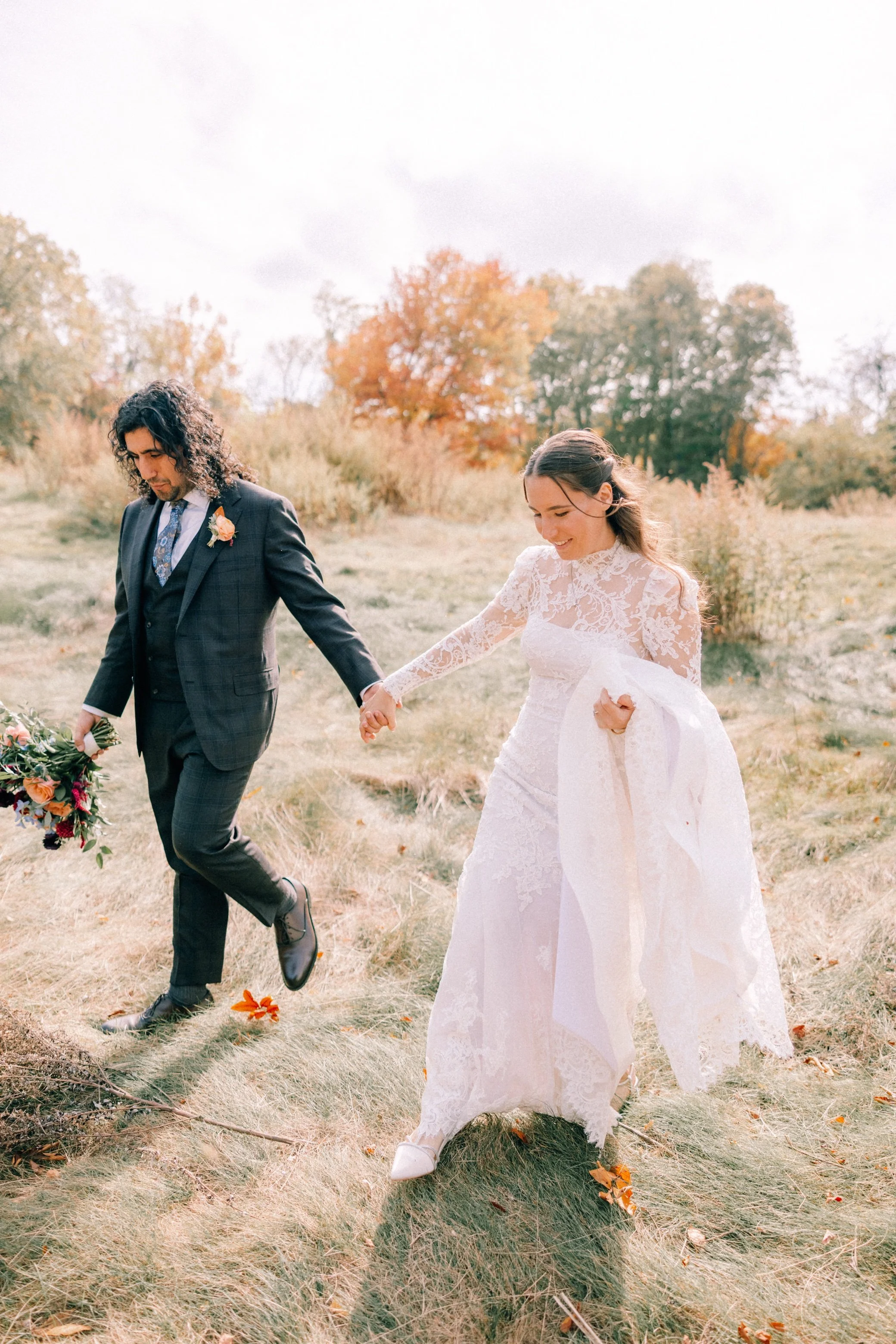 autumn wedding at the garrison