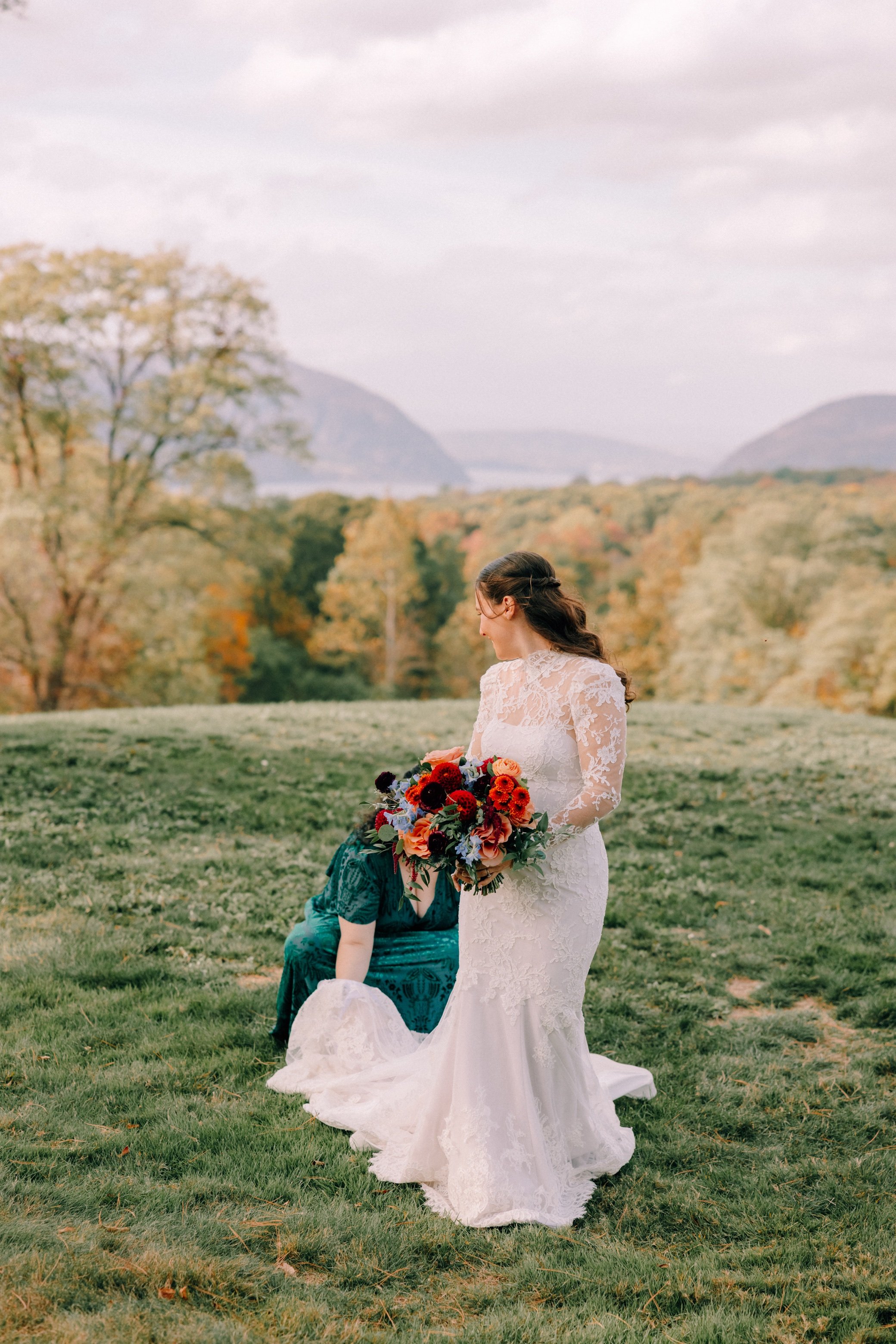 wedding party at the garrison