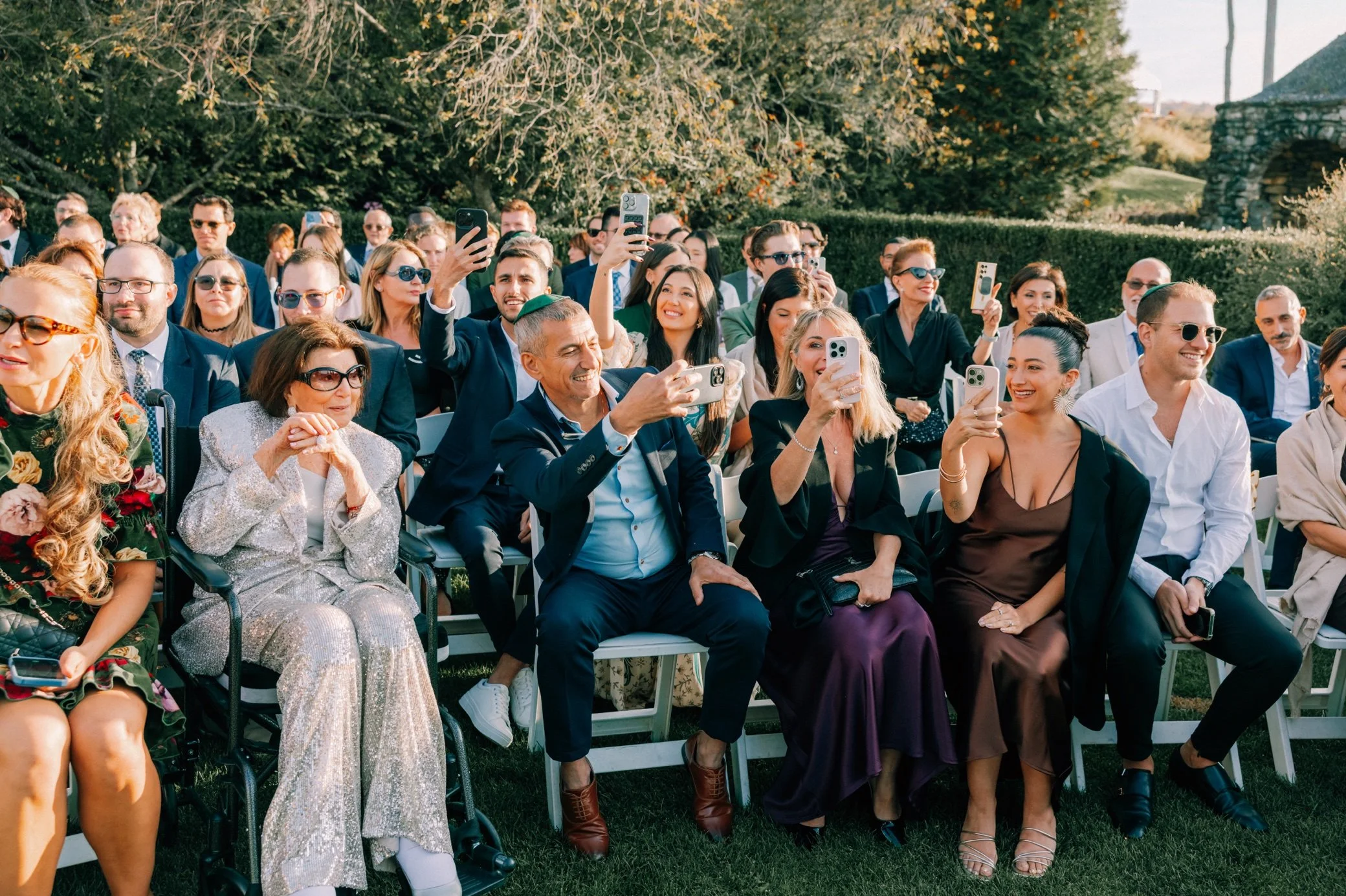 wedding ceremony at the garrison
