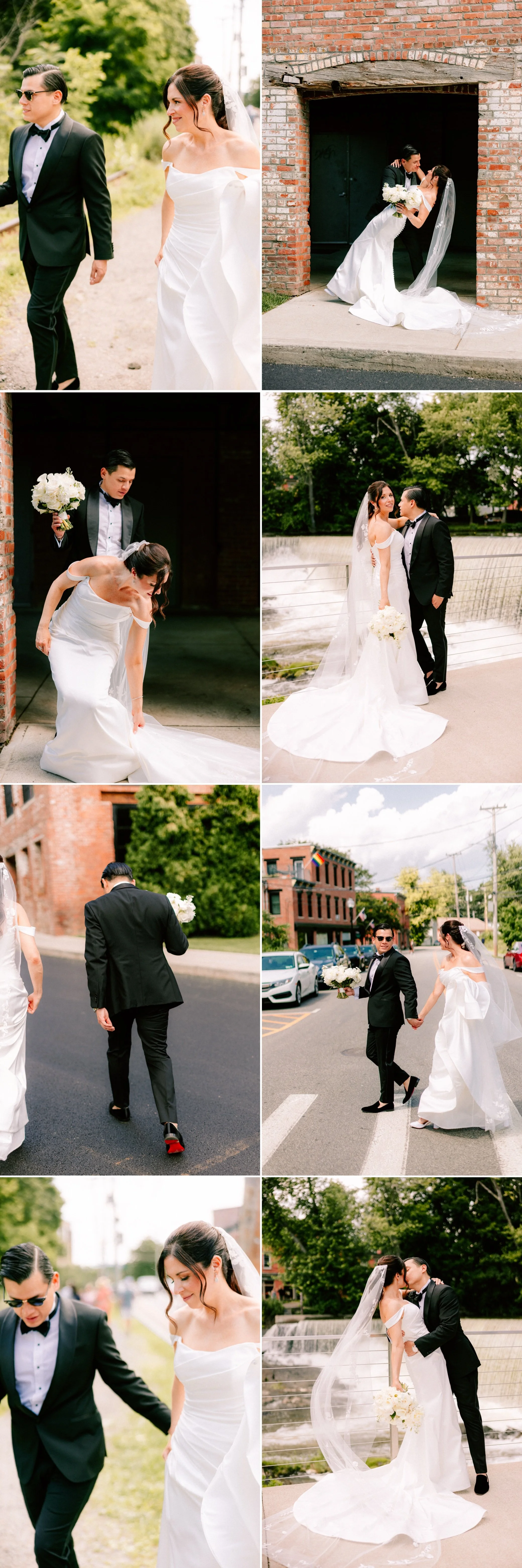  the roundhouse wedding couple photographs in beacon, ny 