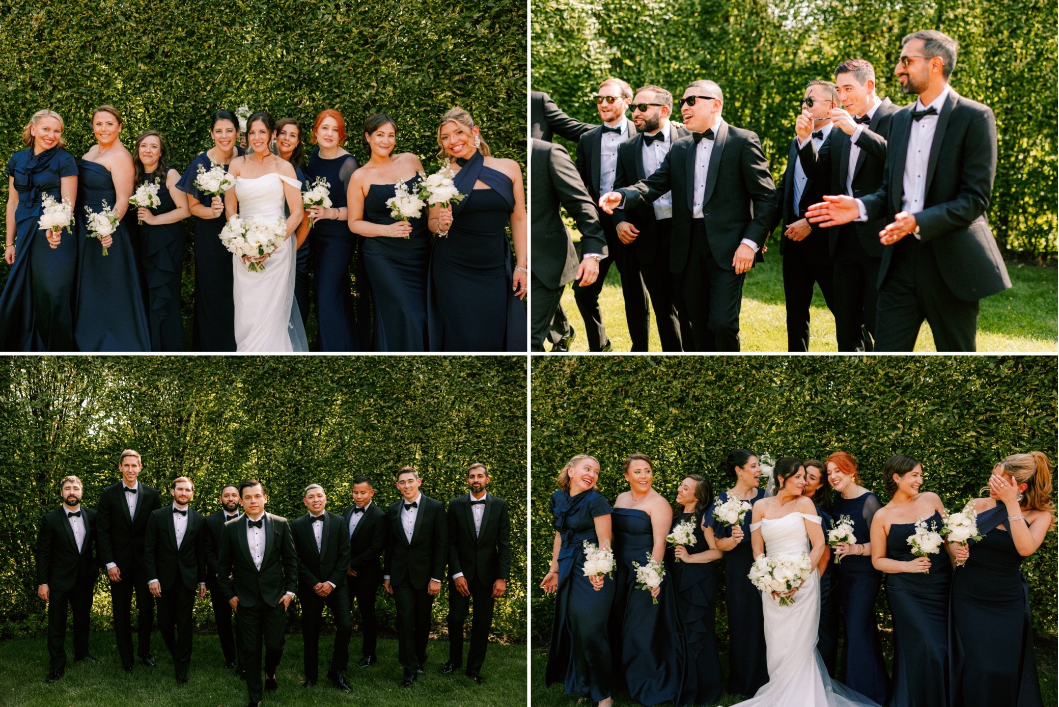  the roundhouse wedding party photos 