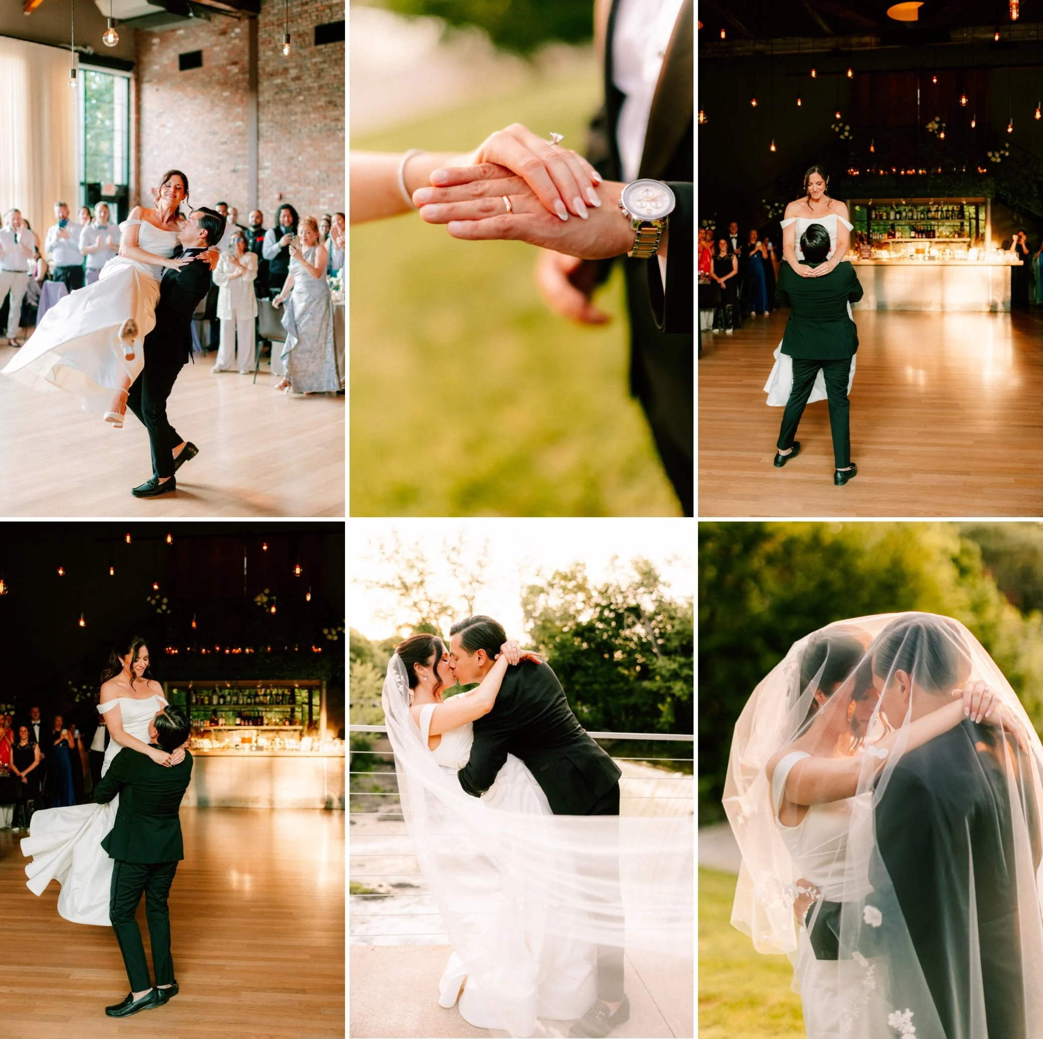  the roundhouse wedding reception golden hour photography by caitlinn mahar-daniels 