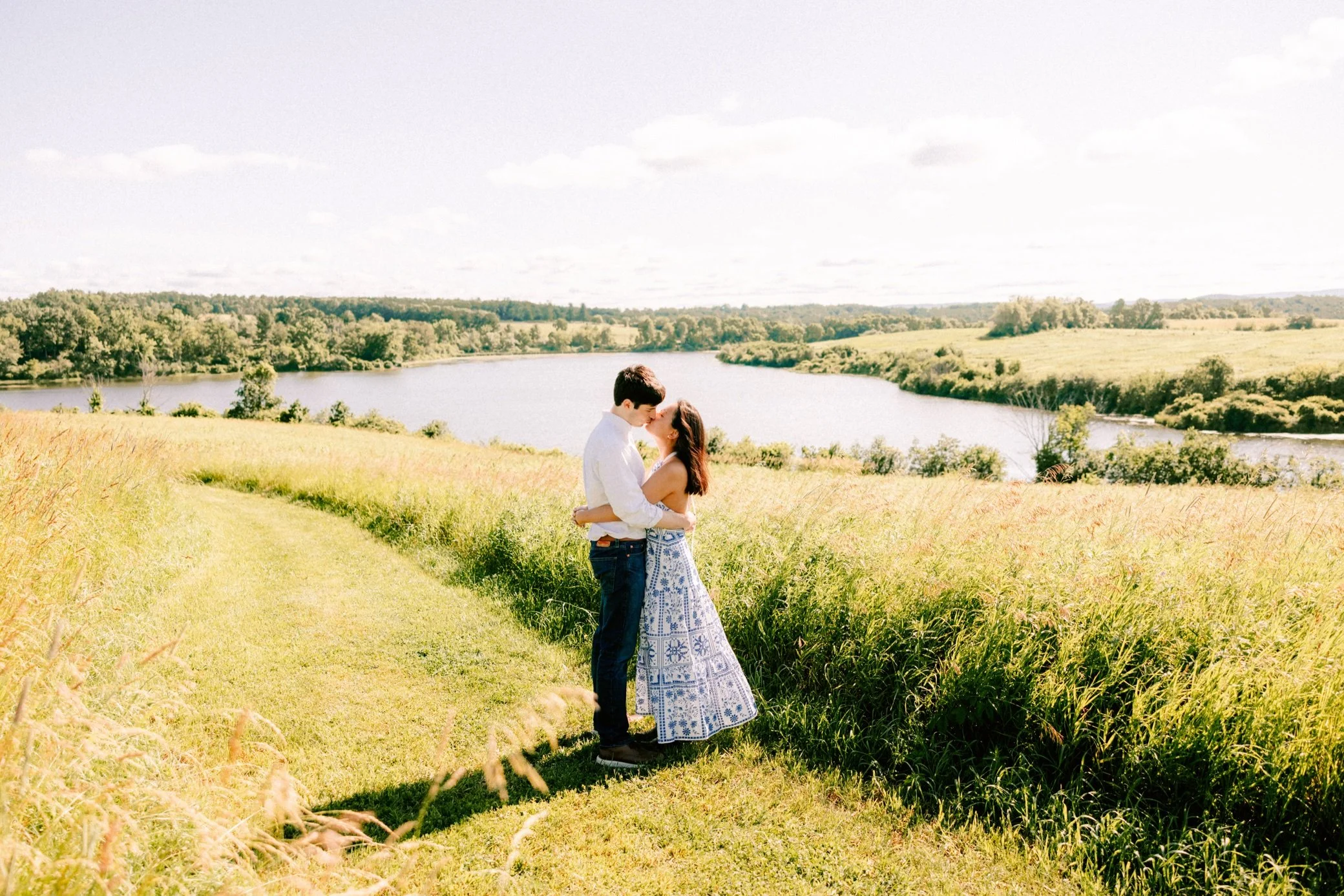  summer engagement photo shoot in the hudson valley  
