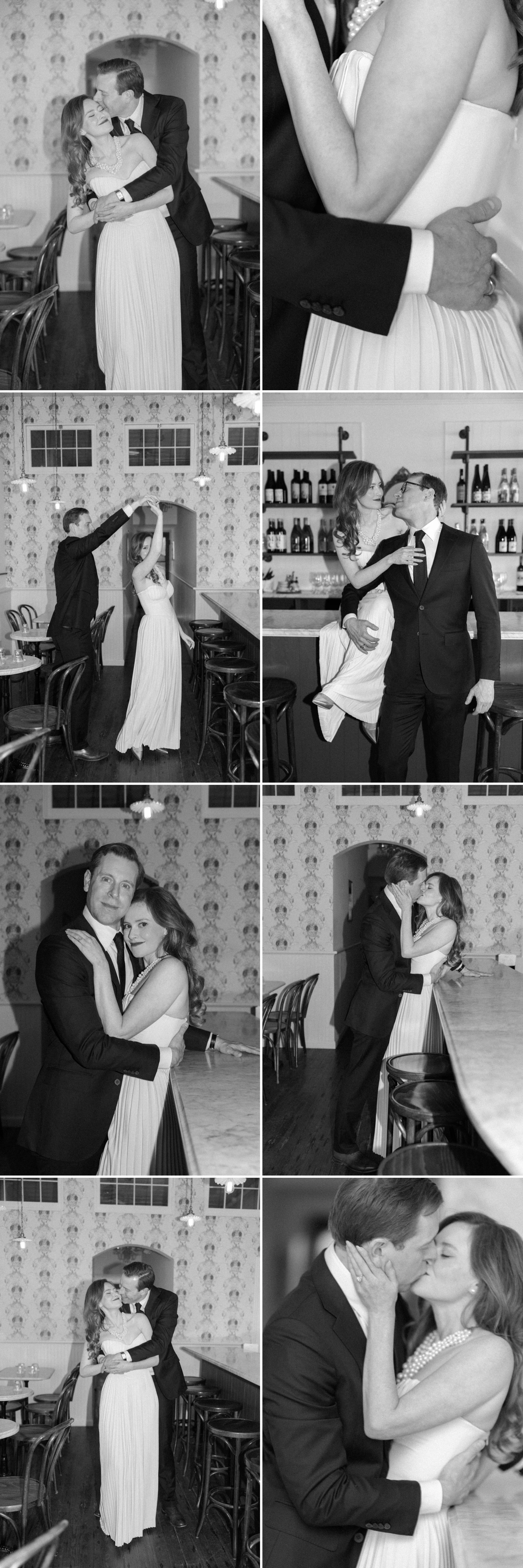  old hollywood glam inspired engagement photography shoot in the hudson valley at brunette wine bar 