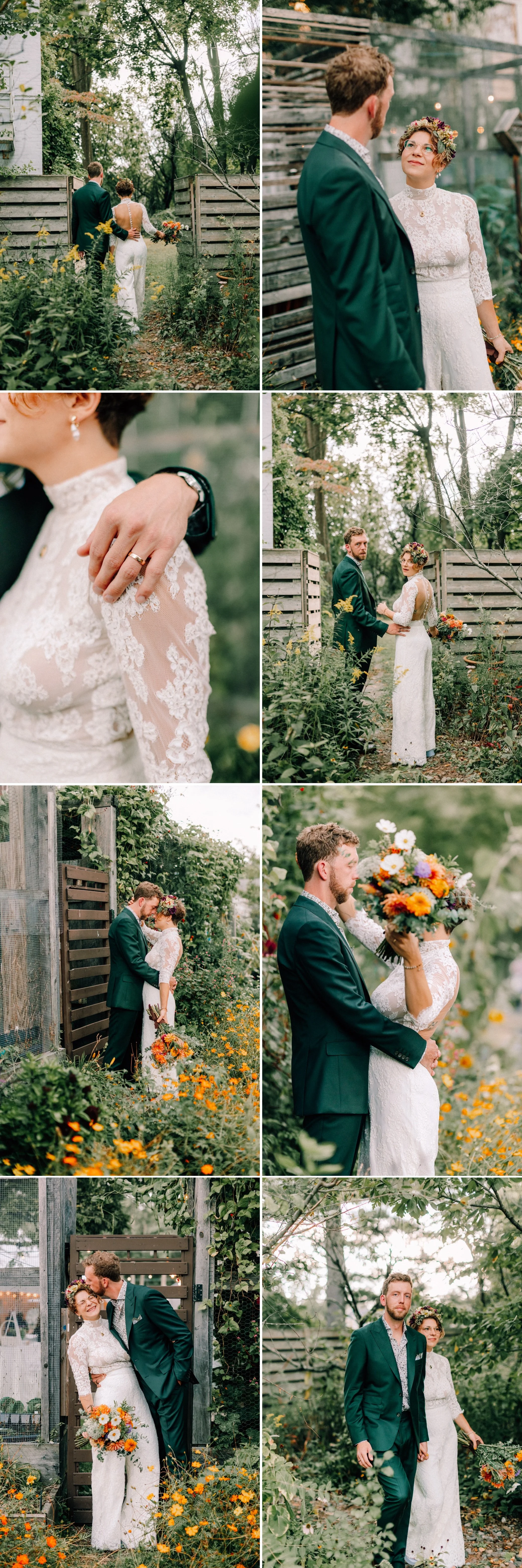  timeless wedding photographs of bride and groom at the yard in beacon, ny 