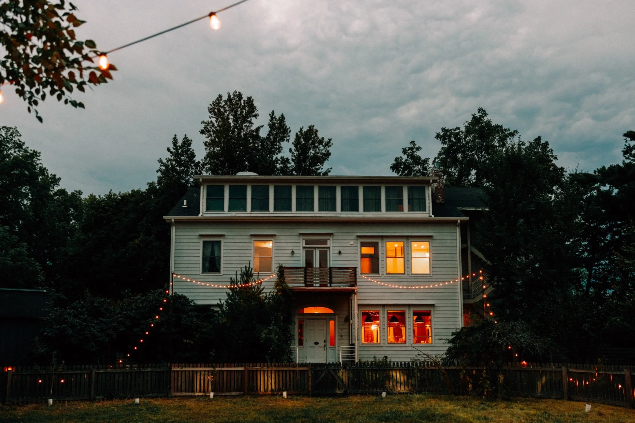  exterior photograph of the mansion airbnb at the yard in beacon, ny 