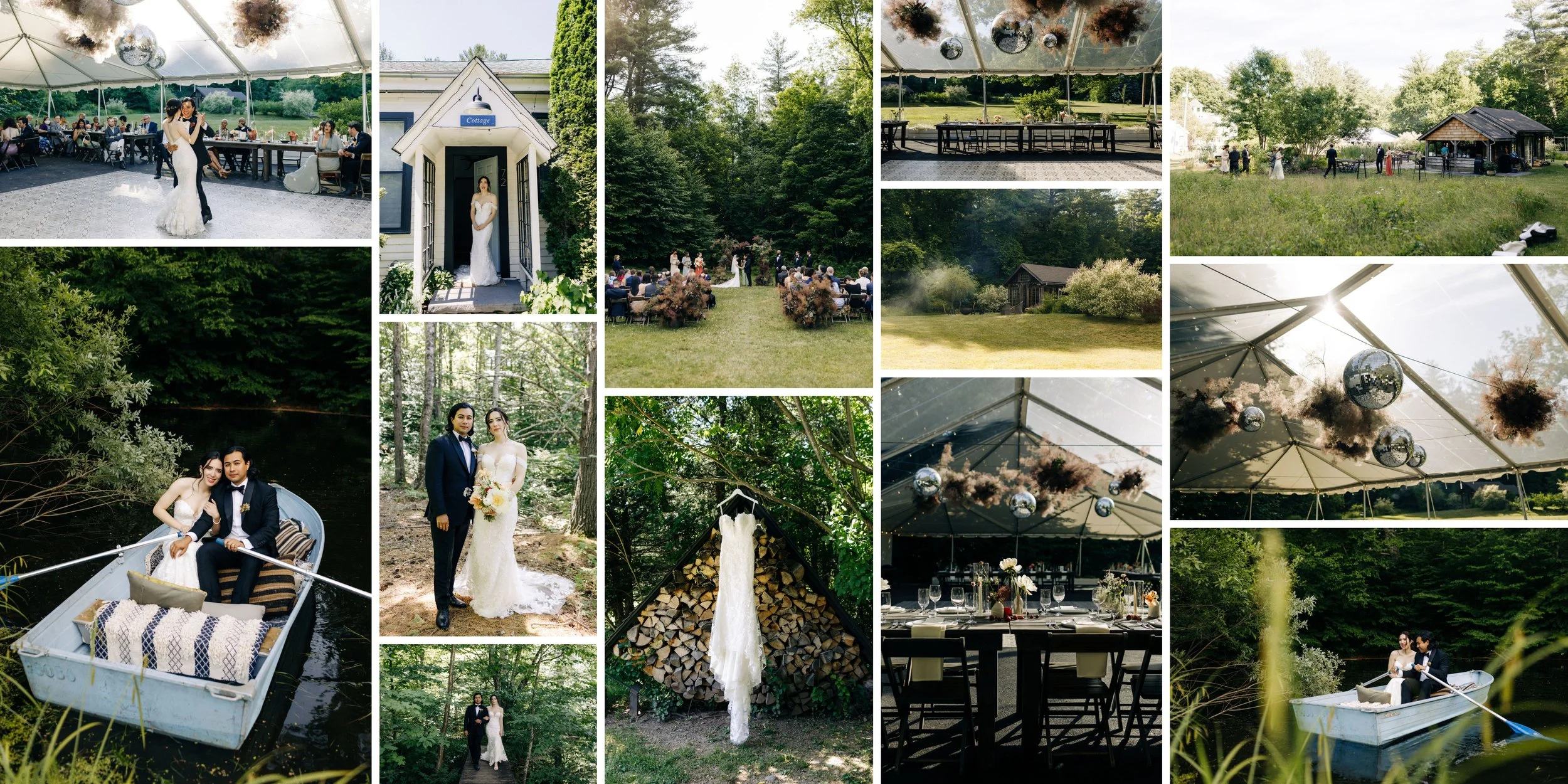 Wedding at Foxfire Mountain House