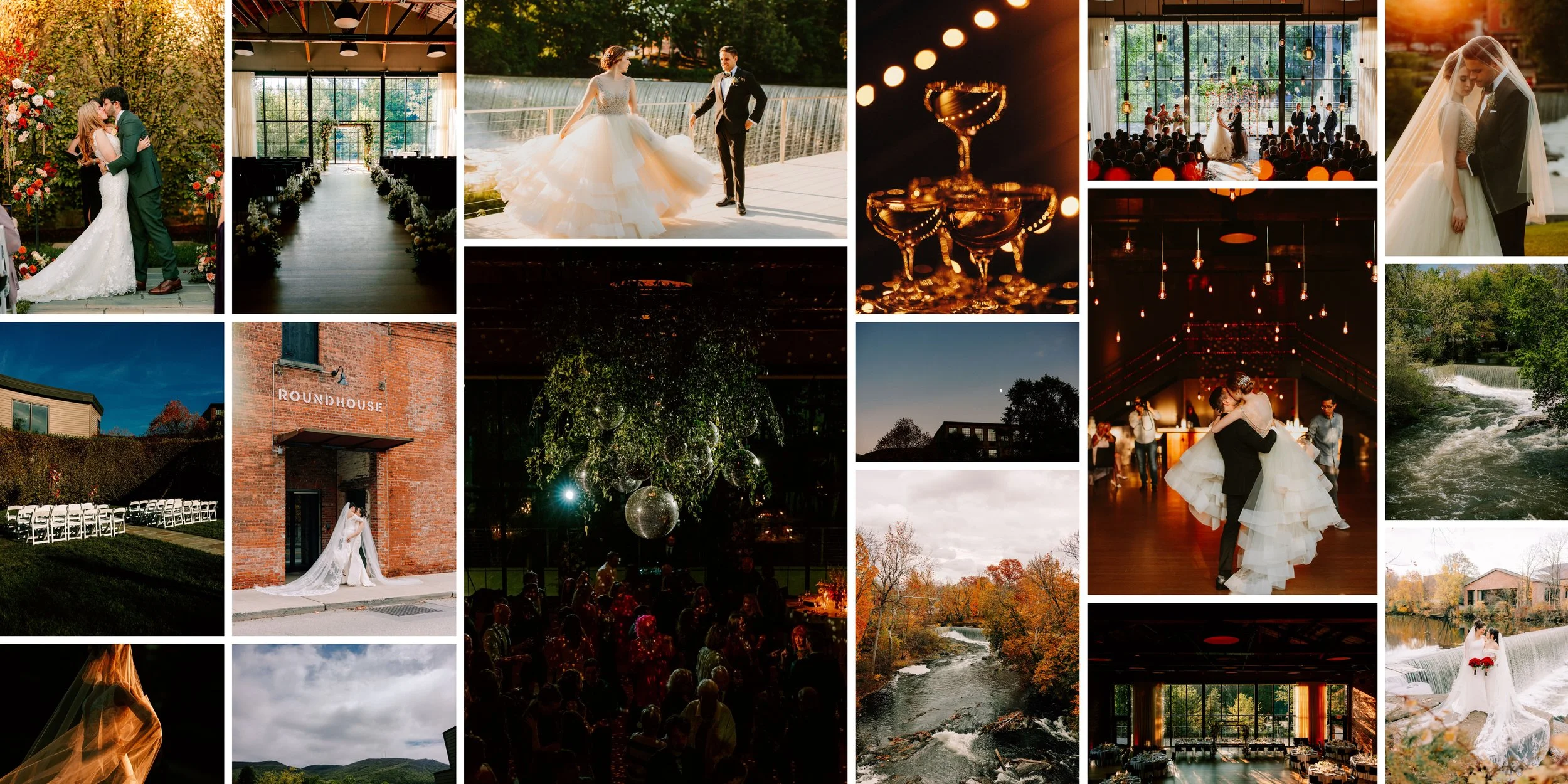 Weddings at The Roundhouse in Beacon, NY