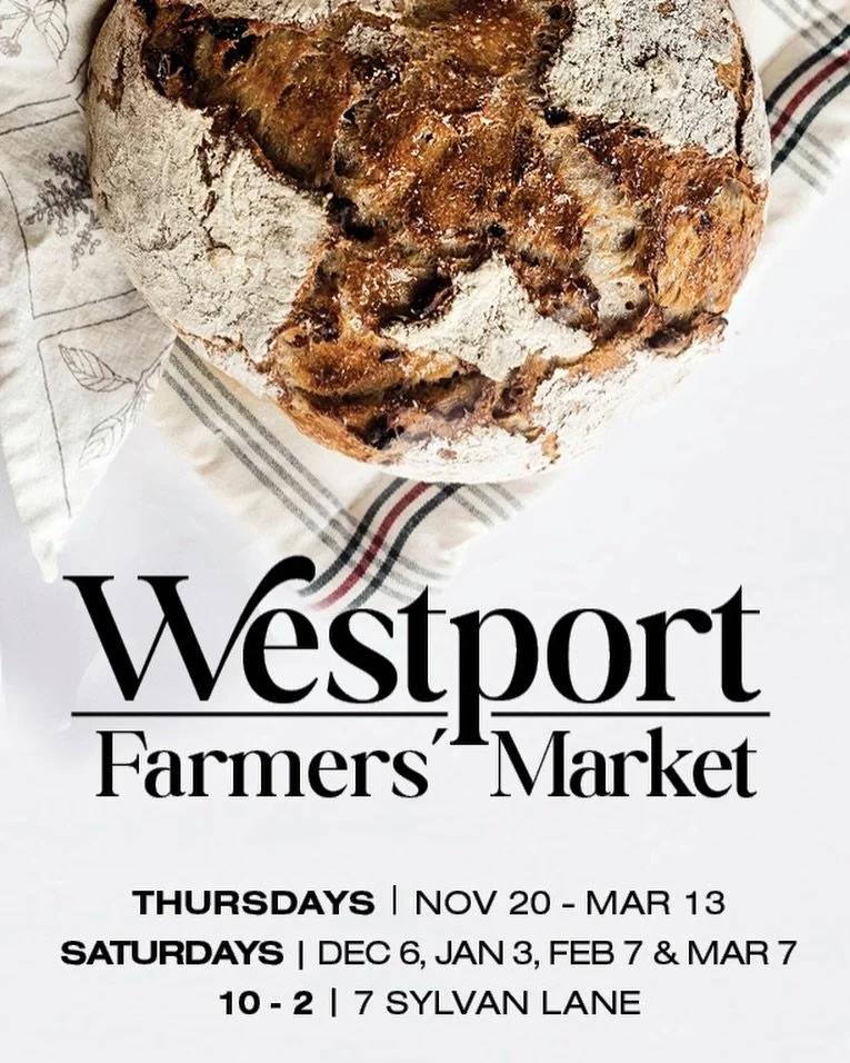 TODAY at @gilbertieswestport  10-2. @westportfarmersmarket Winter market&rsquo;s first day!  Loads of winter veggies, treats, lunch and spirits for all!  Stop by to shop and say HI!