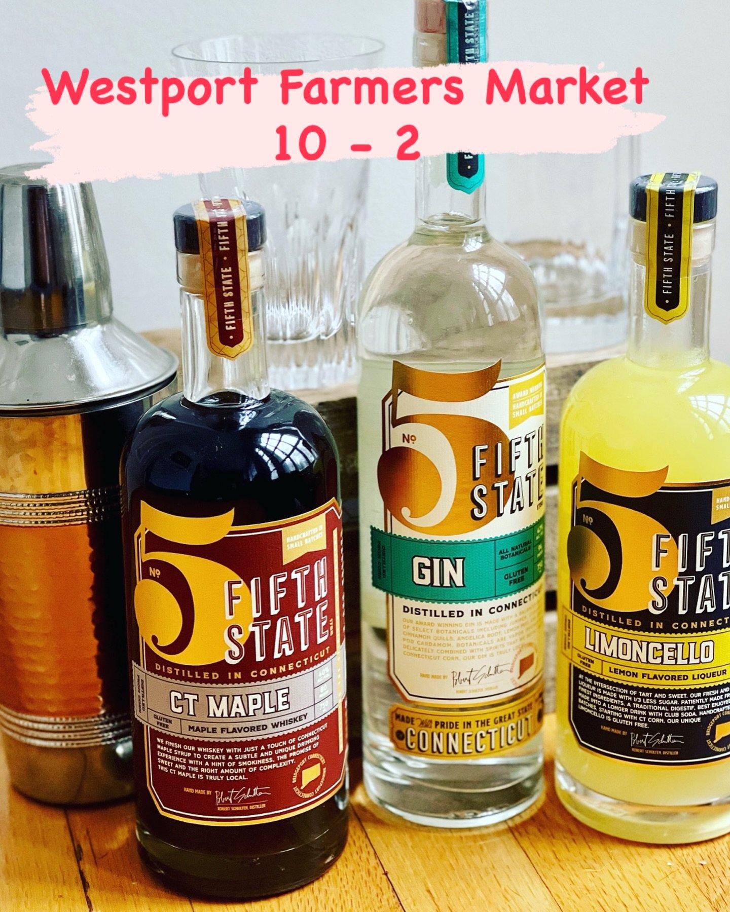 TODAY, come to Gilberties at 7 Sylvan Ave to purchase your family&rsquo;s&rsquo; foods, staples, treats, and sweets too!  Don&rsquo;t forget to have lunch and bring home locally made products for Happy Hour!!