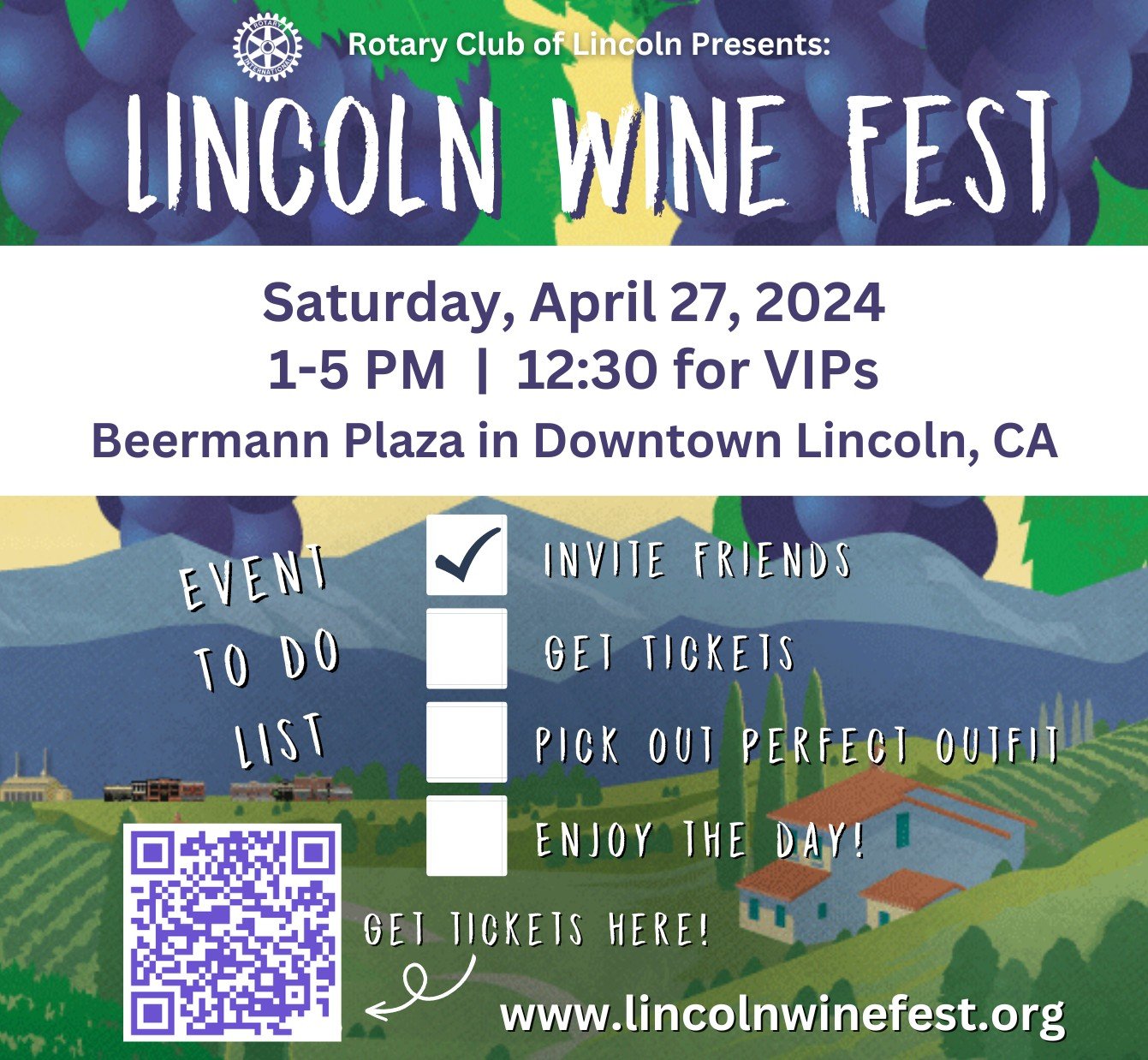 Last call for tickets! Only a limited number remain available. Save the procrastination for your taxes! We will not be selling any at the door.