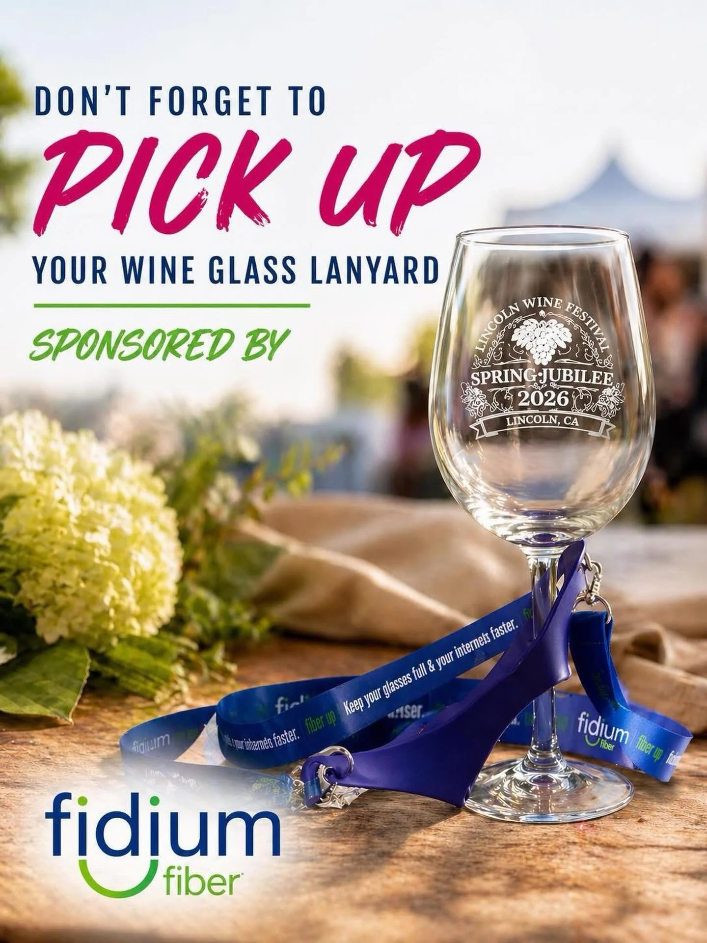 After check-in, head next door to grab your free wine glass lanyard&mdash;sponsored by Fidium Fiber.

Keep your glass full &amp; your internet faster 🍷

#sipstrollplayrepeat #LincolnWineFest #downtownlincoln #fiberup