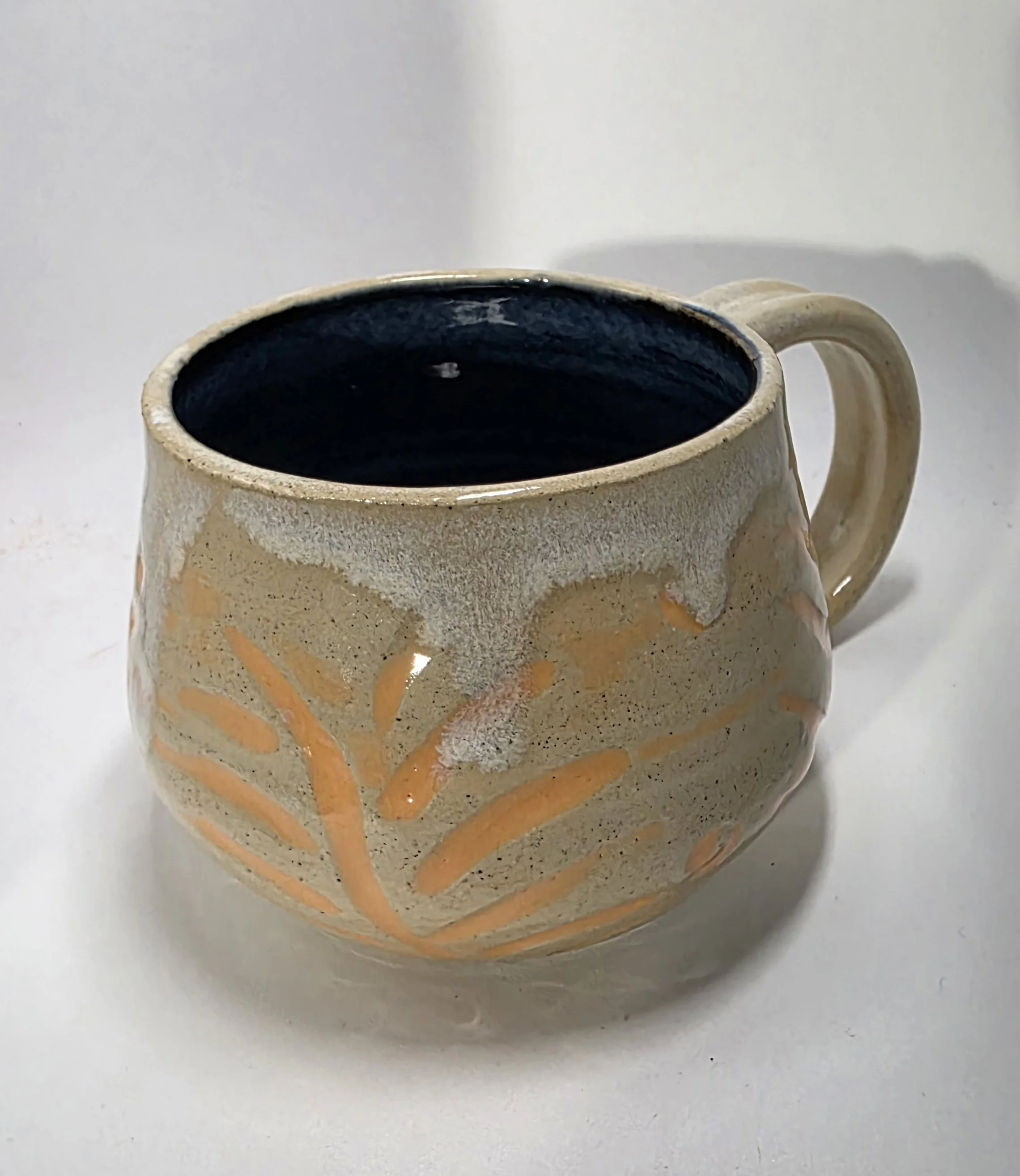 Orange Leaf Mug